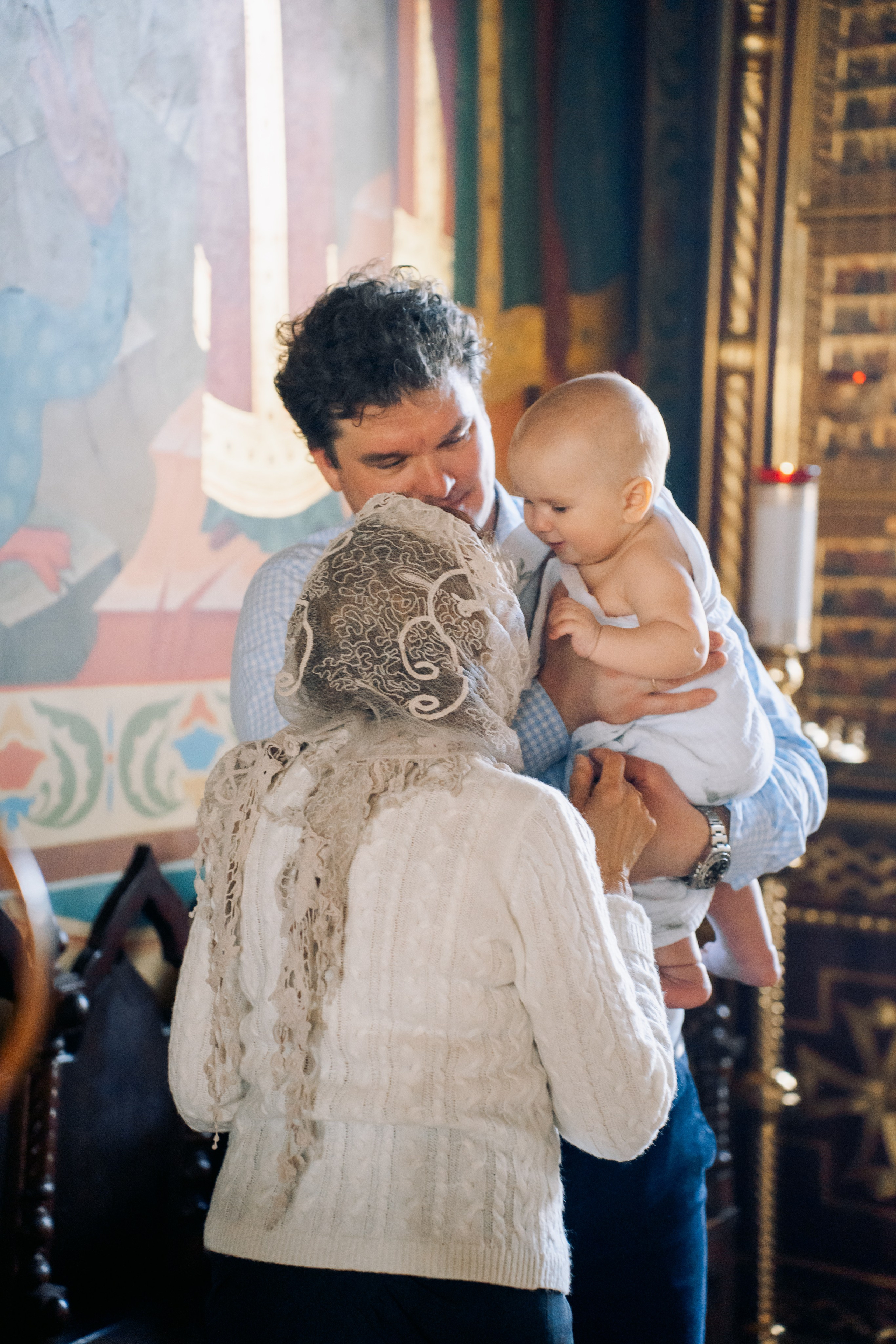 Крещение Мирона. Фотограф Казакова Анастасия