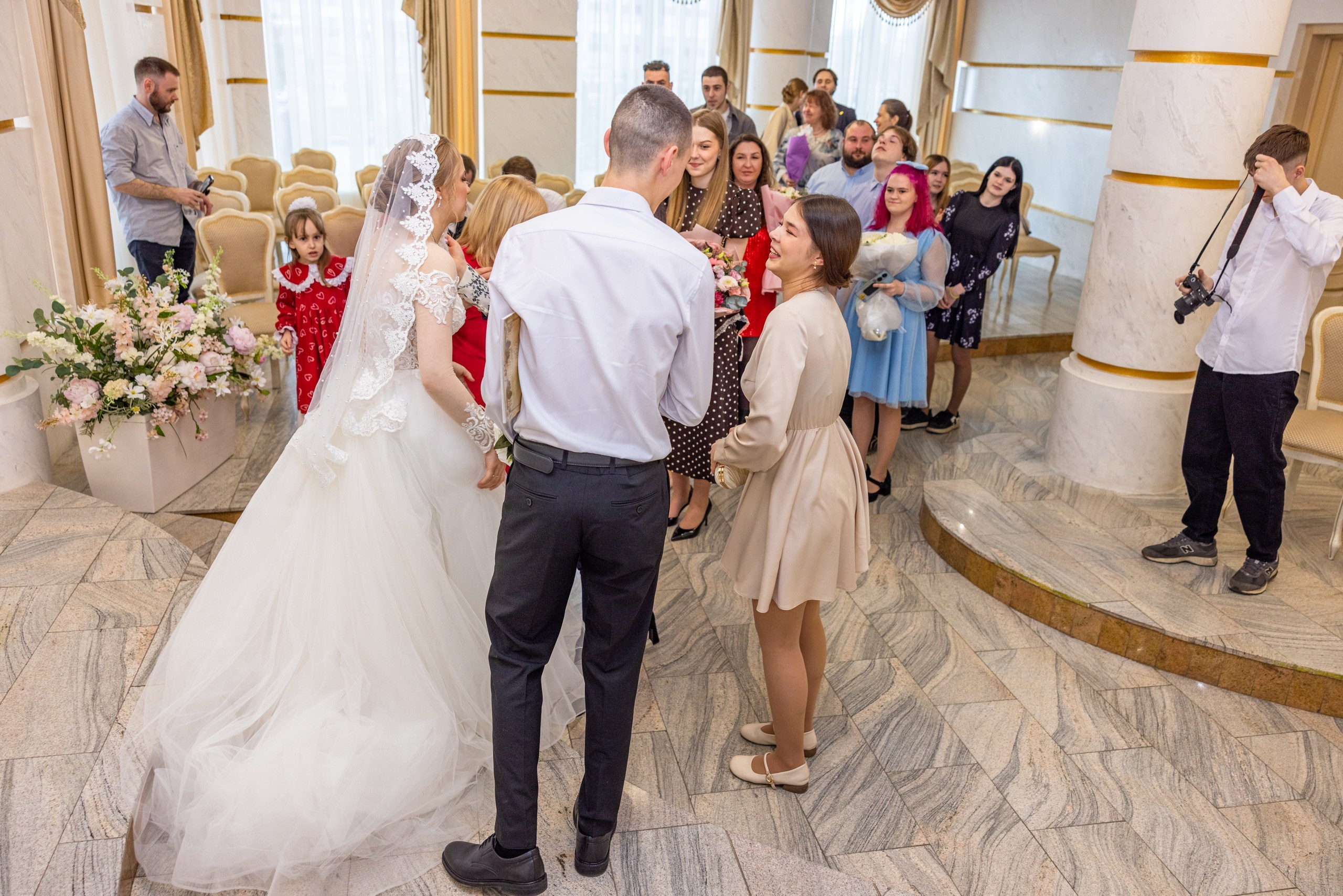 Пример одной свадьбы ЗАГС, ресторан. Фотограф в Туле Крупский АнДРей. Фотостудия «КАДР71» в Туле