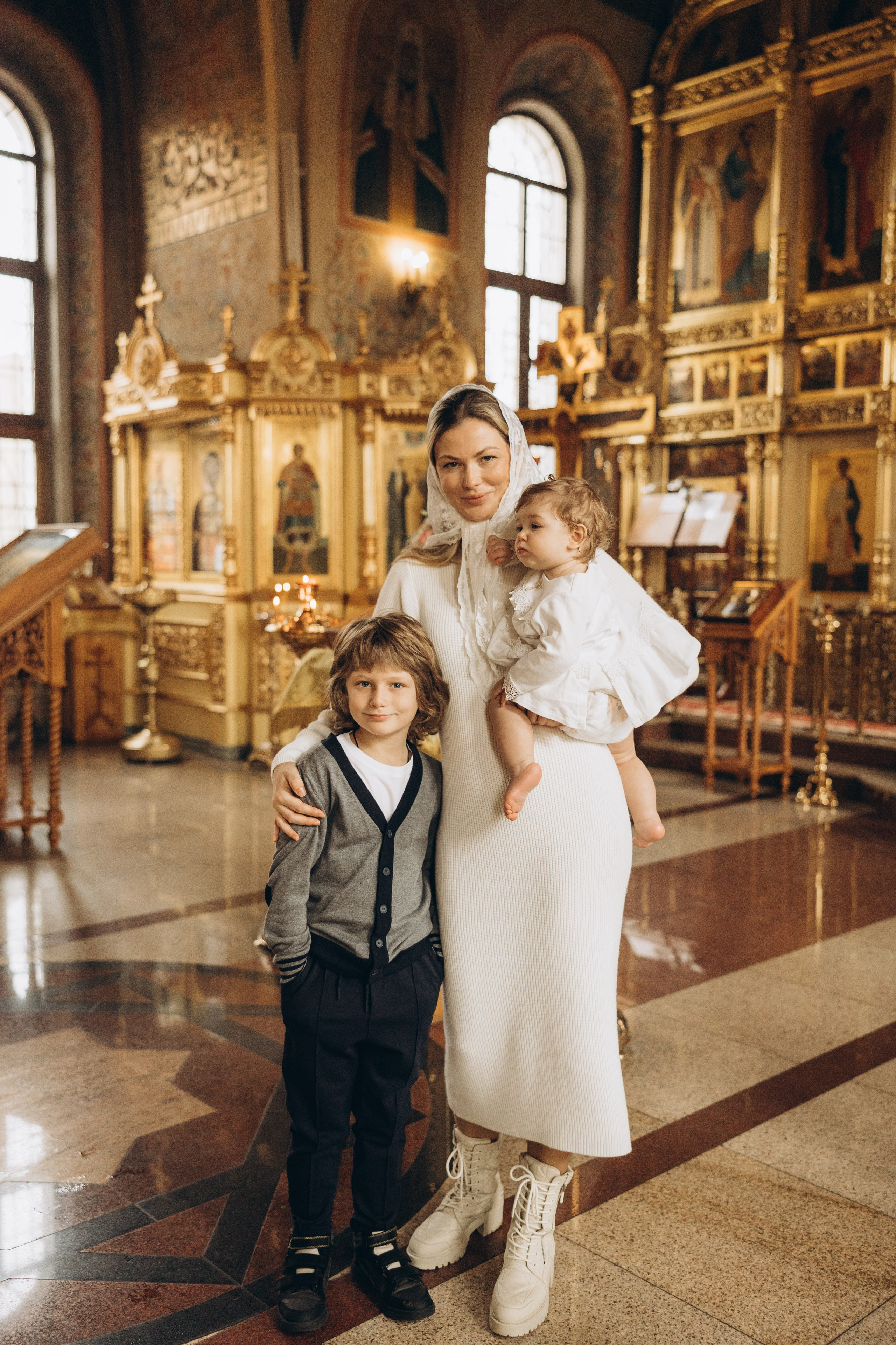 Крещение Дианы. Семейный фотограф в Москве Виктория Ястребинская