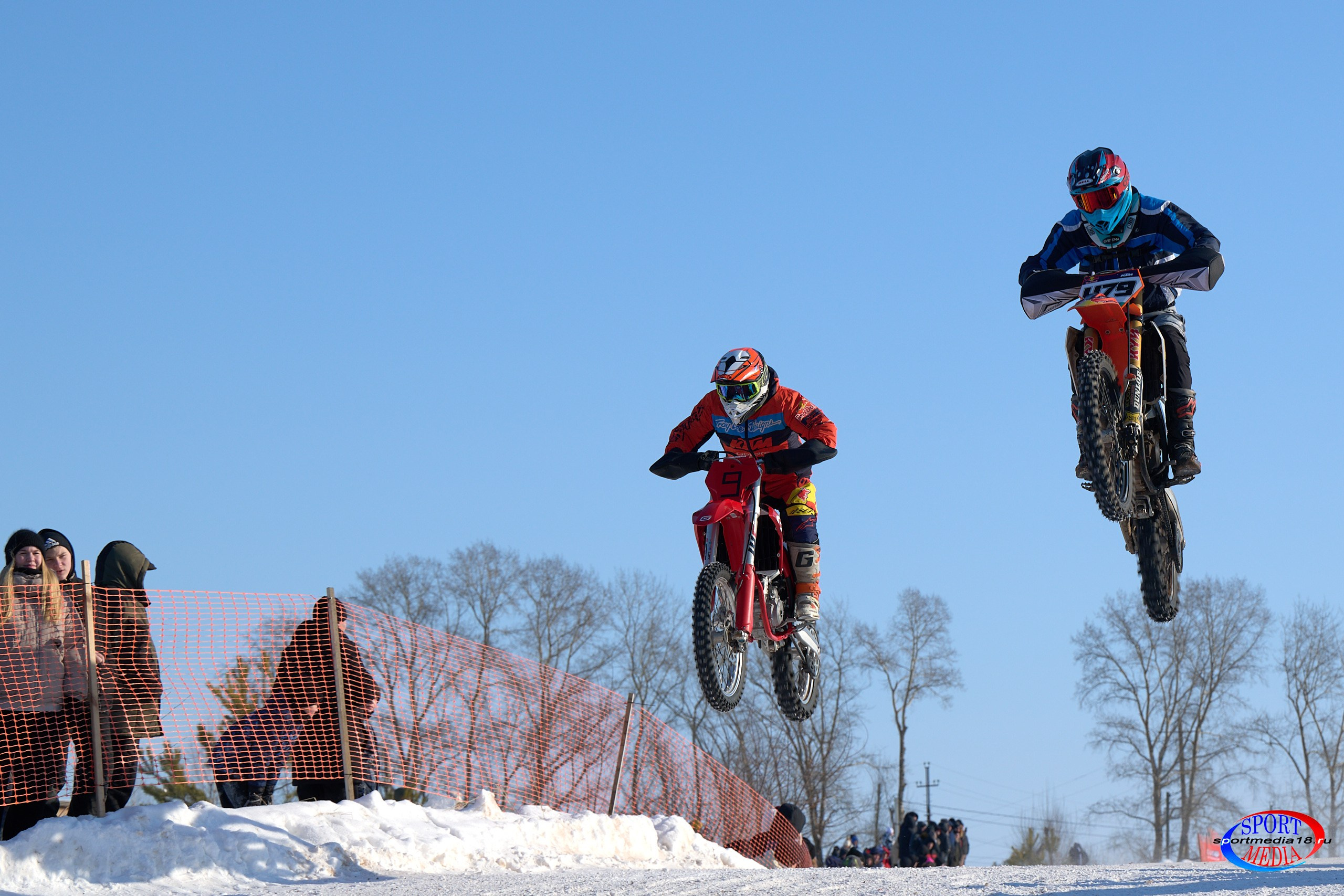 3 этап Кубка Удмуртской Республики по мотокроссу. Воткинск 23.02.2025. Спортивный репортажный фотограф в Ижевске Сергей Мерзляков