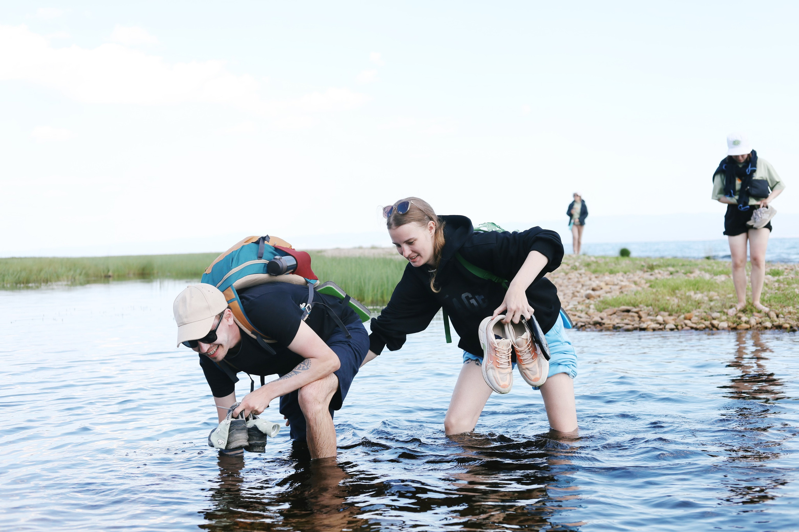 Лето 2024 / палатки. 1642 — первый лагерь для взрослых на Байкале