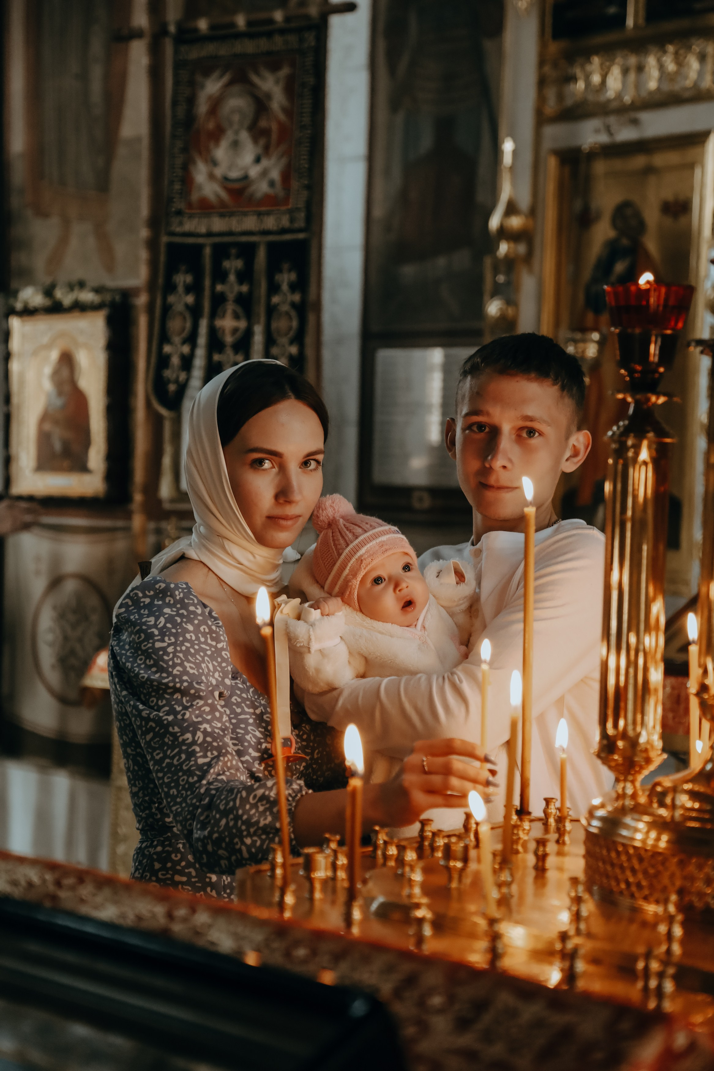 Таинство Крещения. Свадебный и семейный фотограф Захарова Юлия