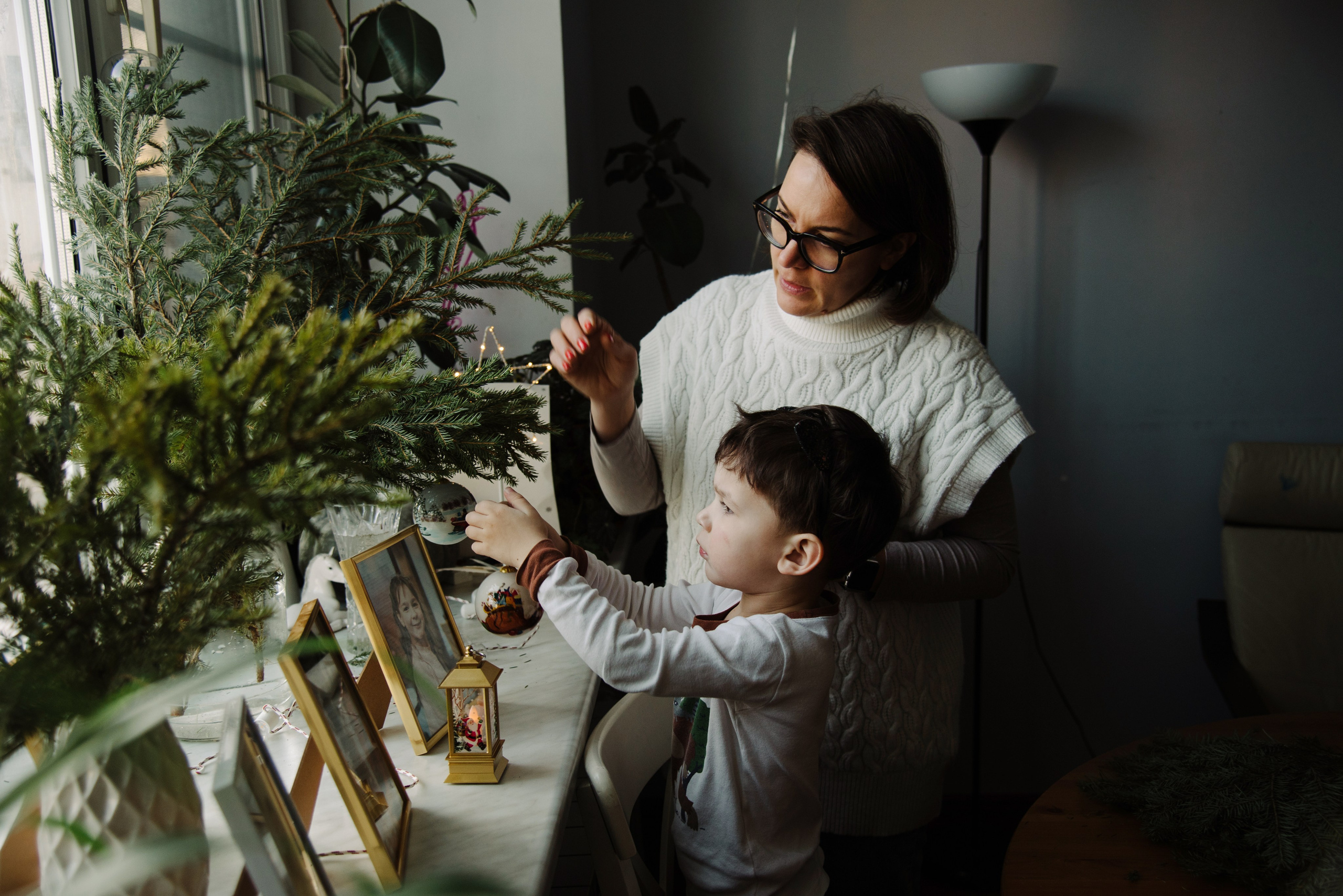 Дина. Предновогоднее. Фотограф Алиса Калинина