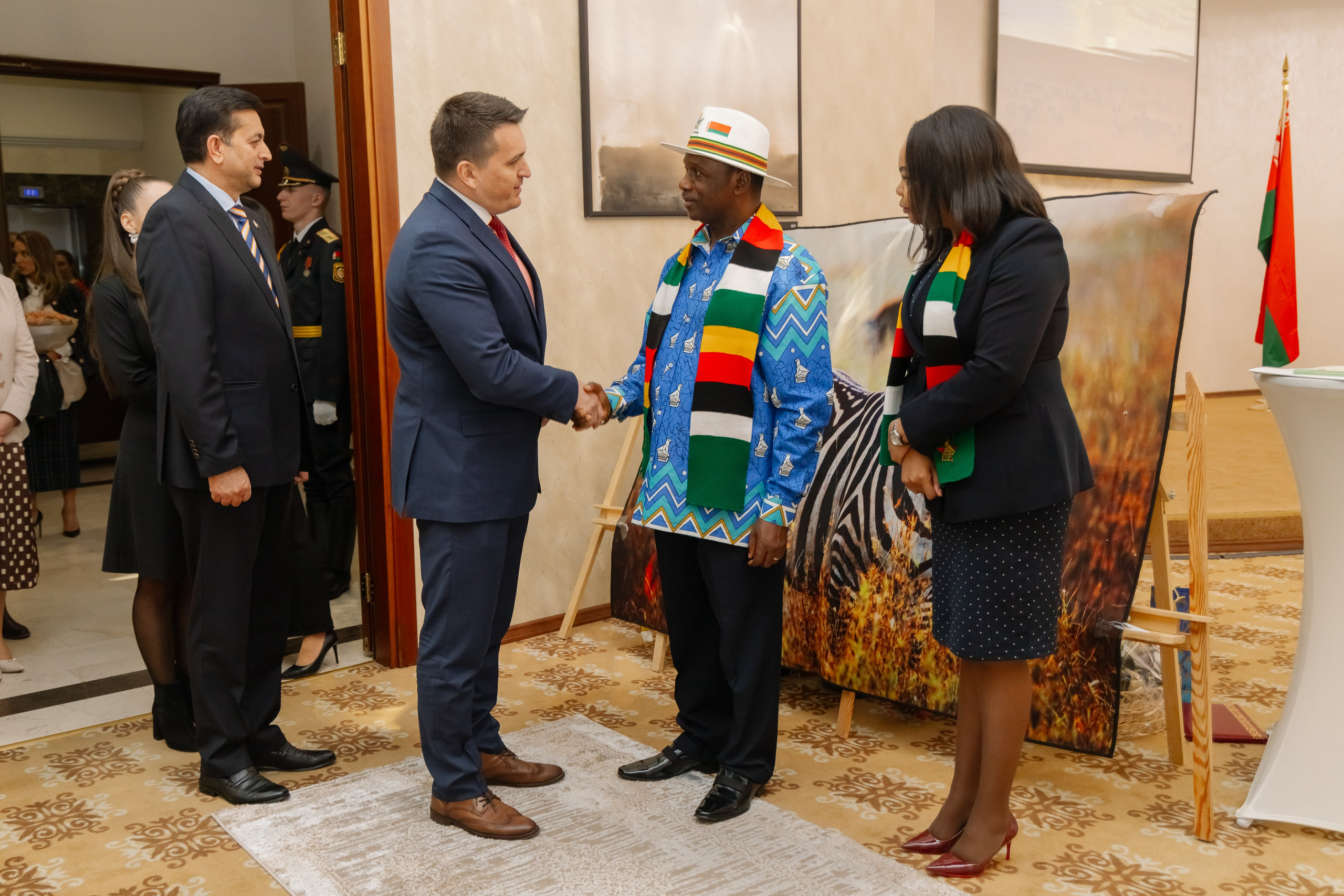 Фотосъемка делегации Посольства Зимбабве в Минске. Свадебный фотограф в Минске/Беларуси Сергей Спиридонов