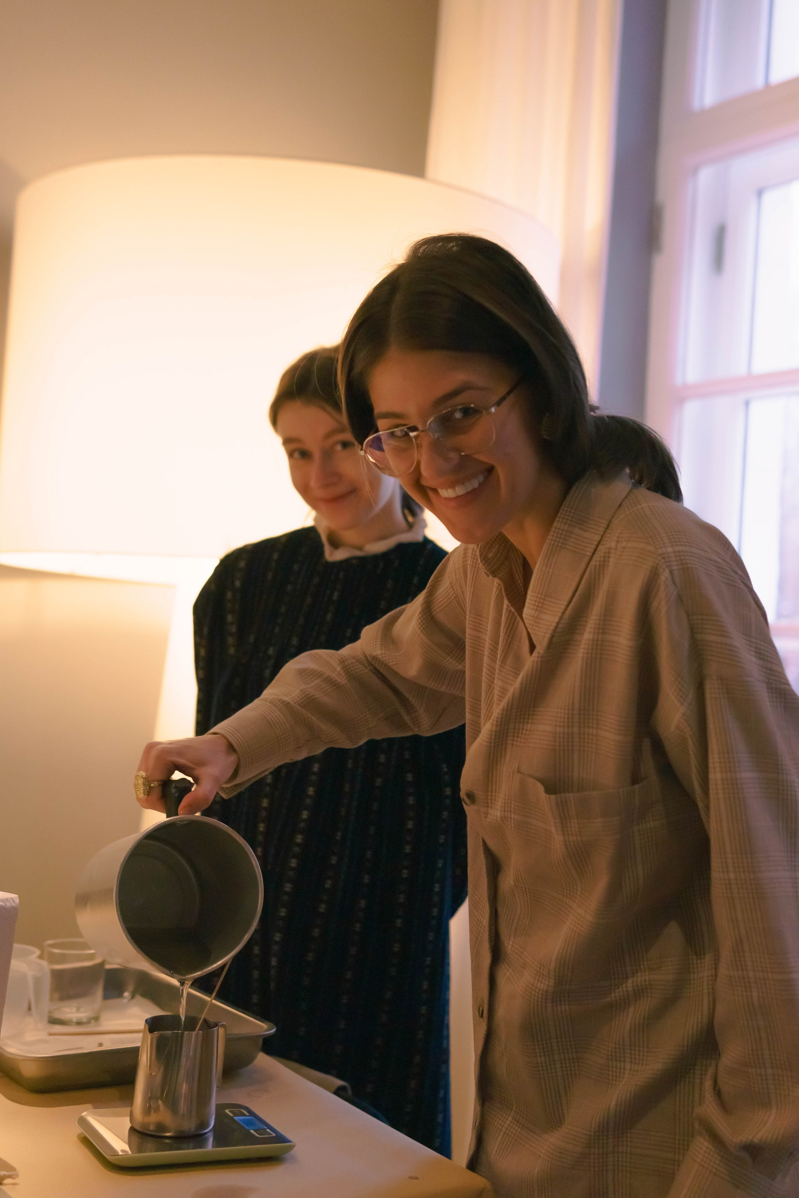 Новогодний мастер-класс по изготовлению свечей. Фотограф-анималист Ксения Воробьева, Москва