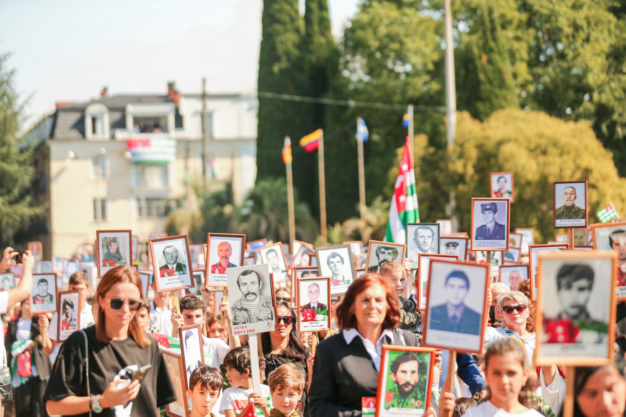 30-летие Дня Победы и Независимости Абхазии. Свадебный и семейный фотограф в Абхазии Эля Цишба