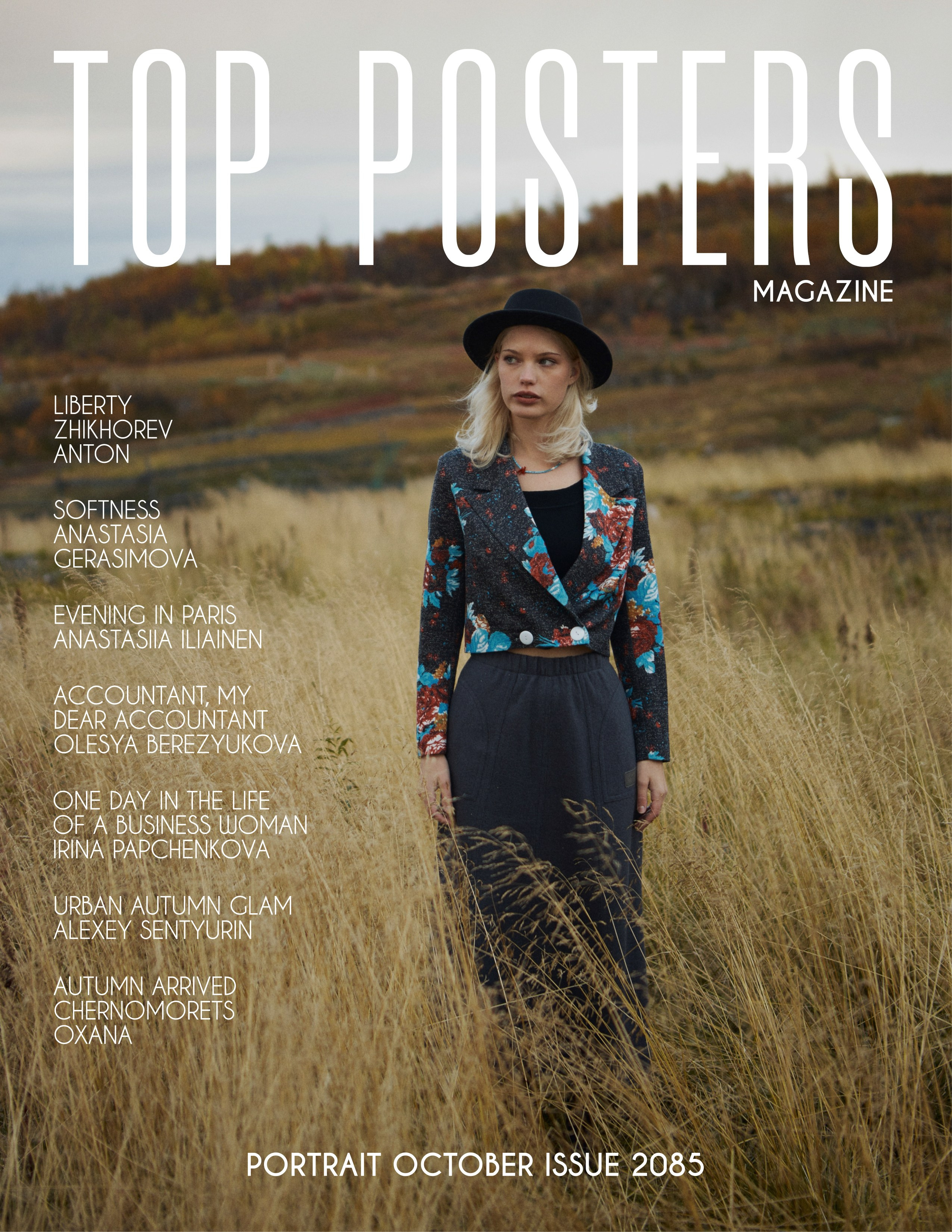 TOP POSTERS. Fashion Photographer Oxana Chernomorets