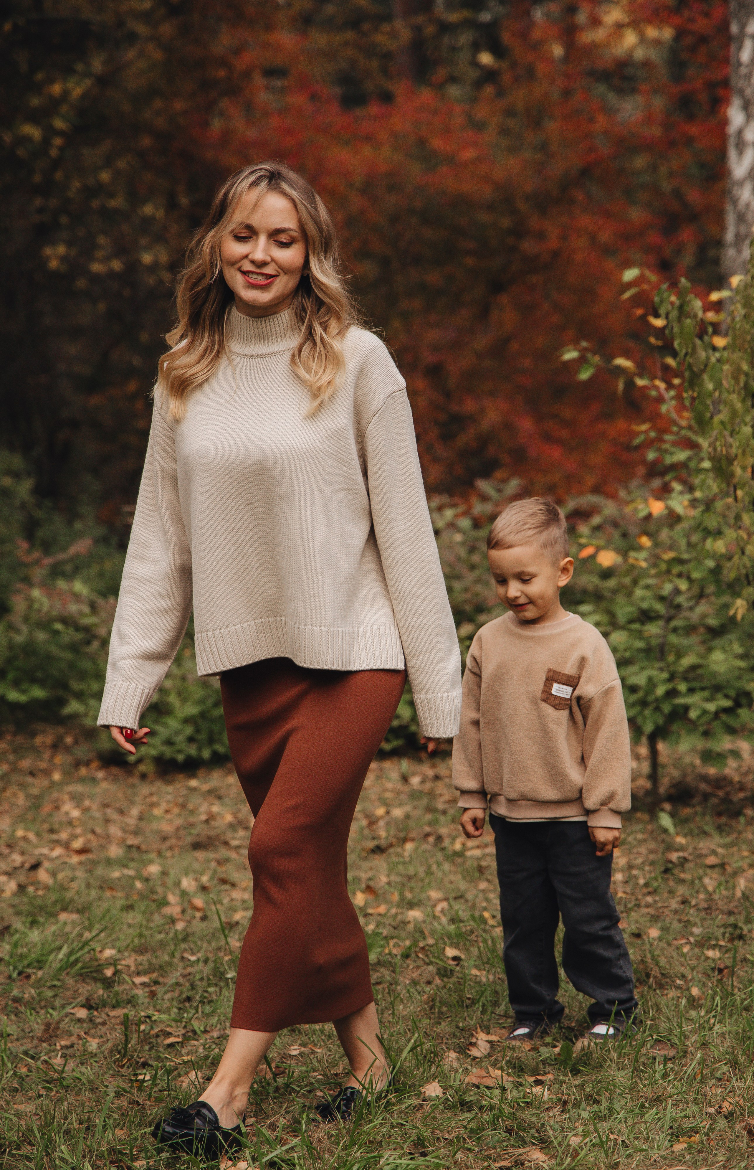 Осенняя прогулка. Фотограф Новосибирск