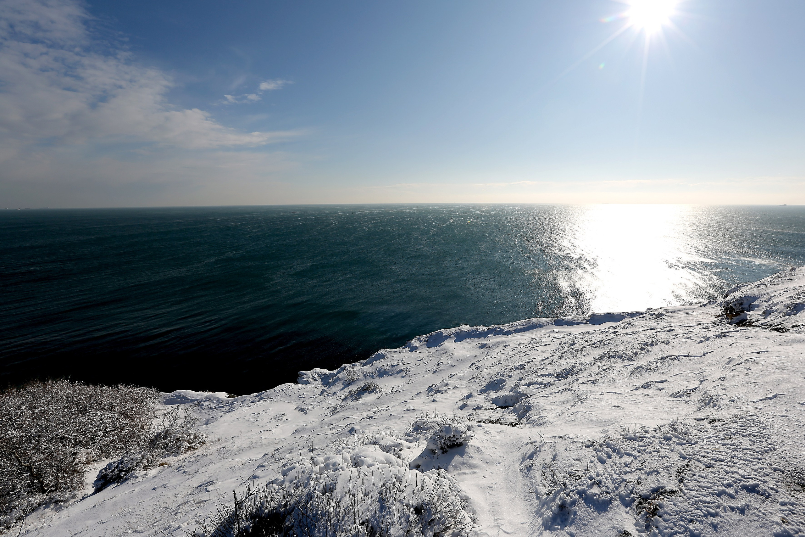 зимнее море в Мысхако