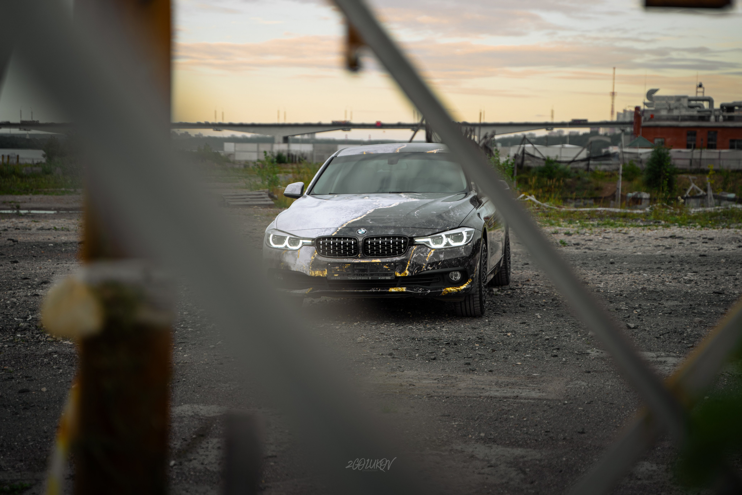 BMW 3-series. Автомобильный фотограф и видеограф в Санкт-Петербурге I 2golukov prod