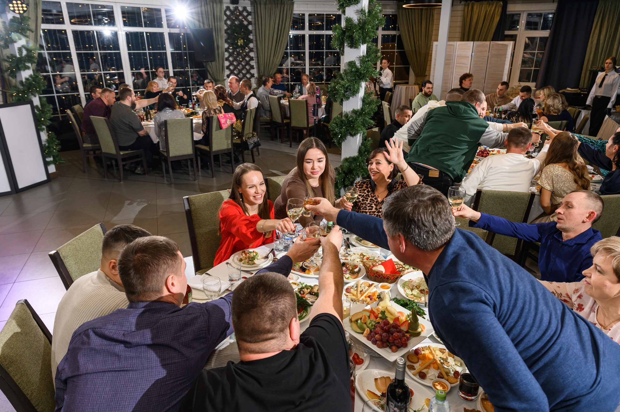 Новый год корпоратив. Свадебный фотограф Москва Юрий Кульман
