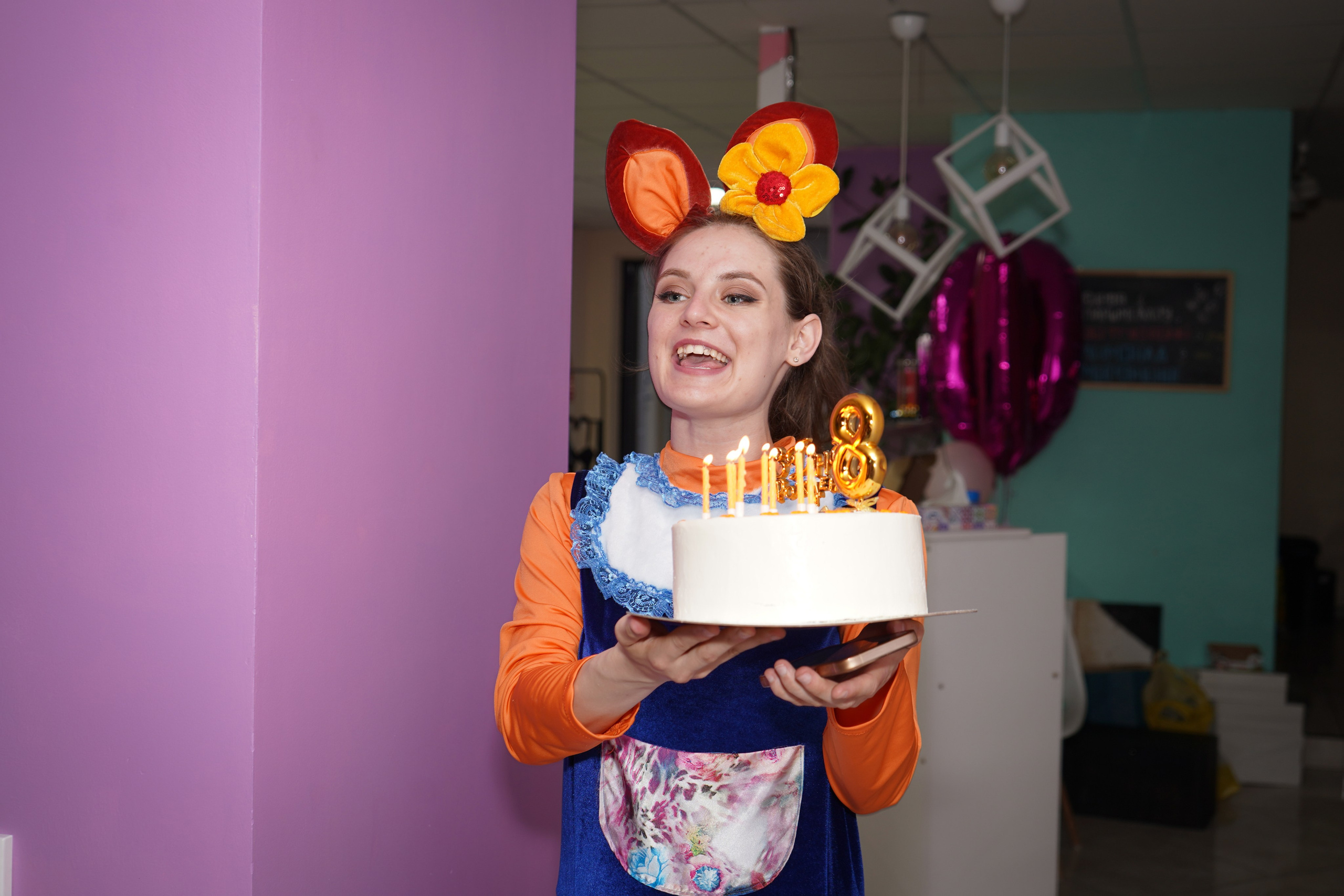 Детский день рождения 8 лет. Главная