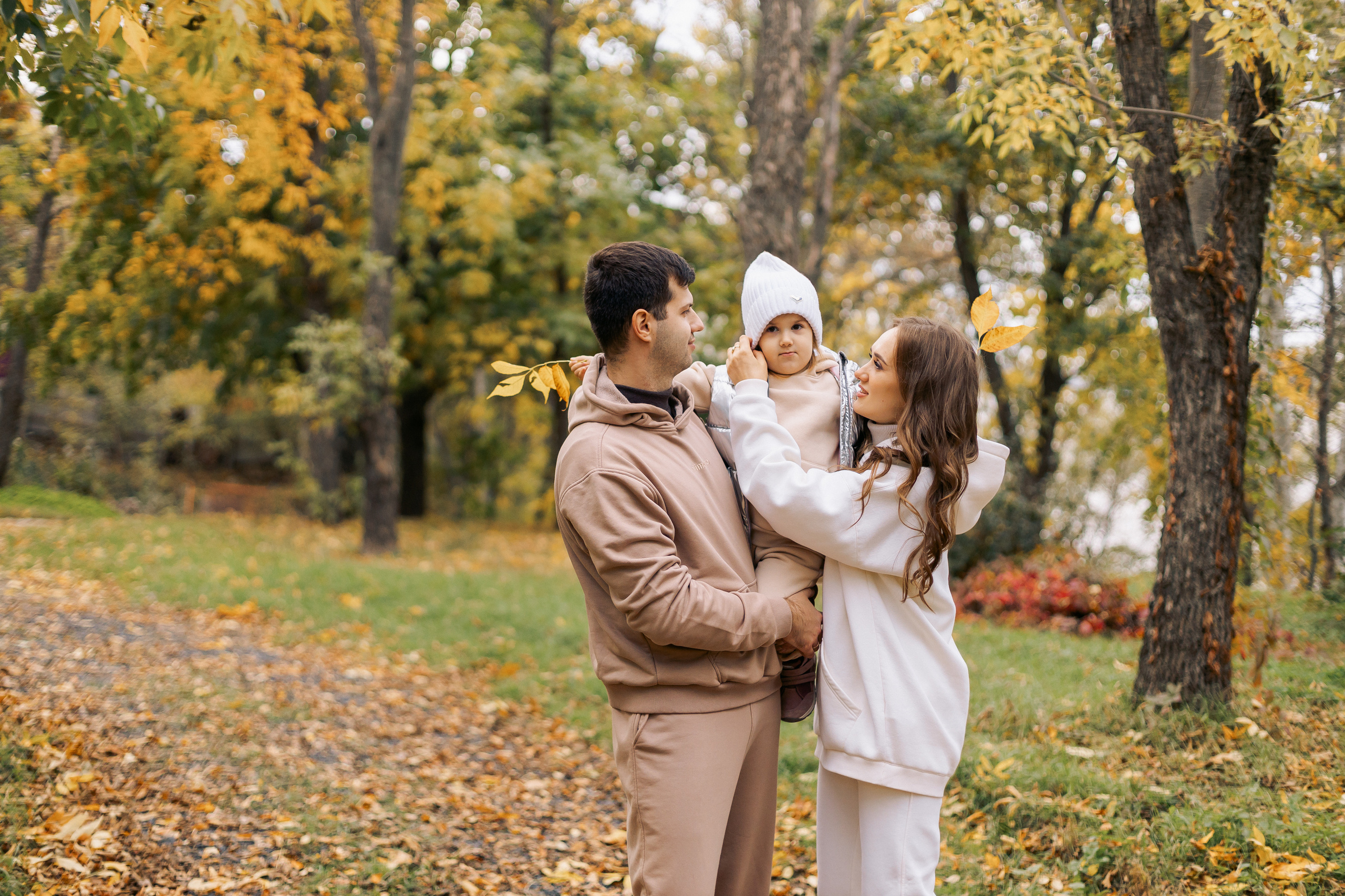 Ксюша, Олег и София. Фотограф Таганрог Любимая Надя