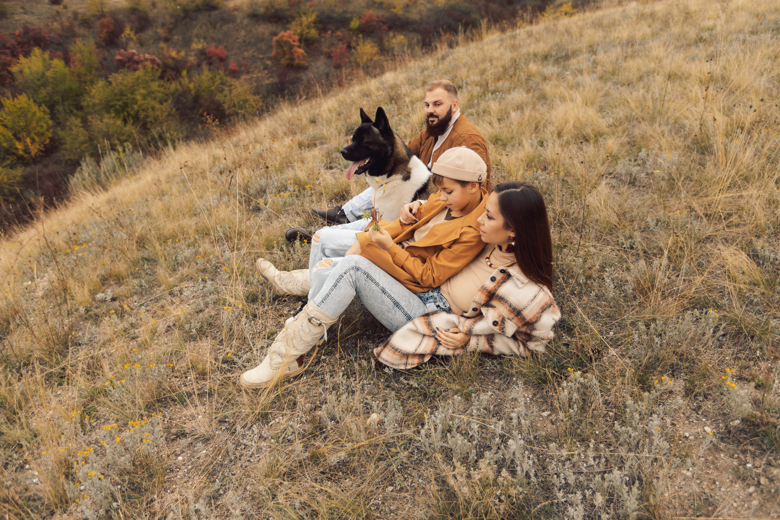 Николай, Евгения и Лев. Фотограф Таганрог Любимая Надя