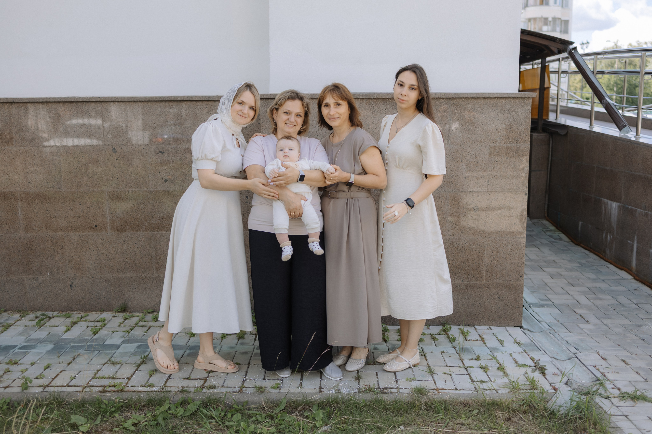 Таинство Крещения Саши. Фотограф новорождённых Newborn Москва