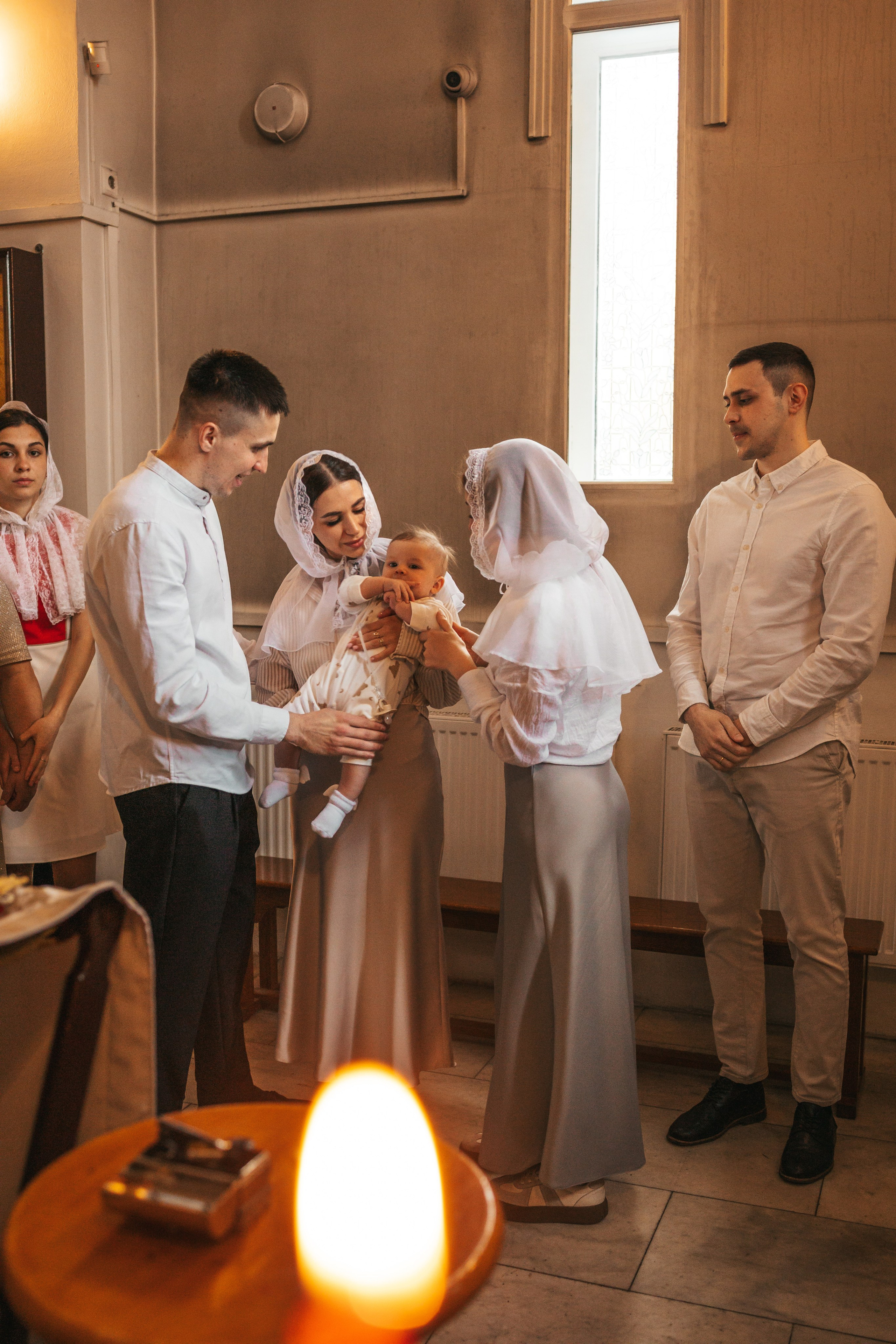 Таинство Крещения (Макар). Фотограф новорождённых Newborn Москва