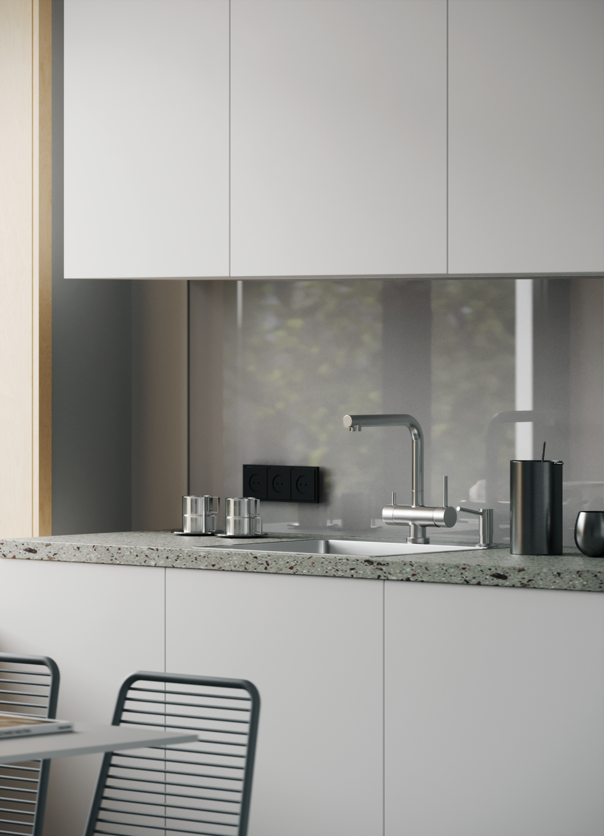 Office interior design. Cg artist Shchapov Dmitry