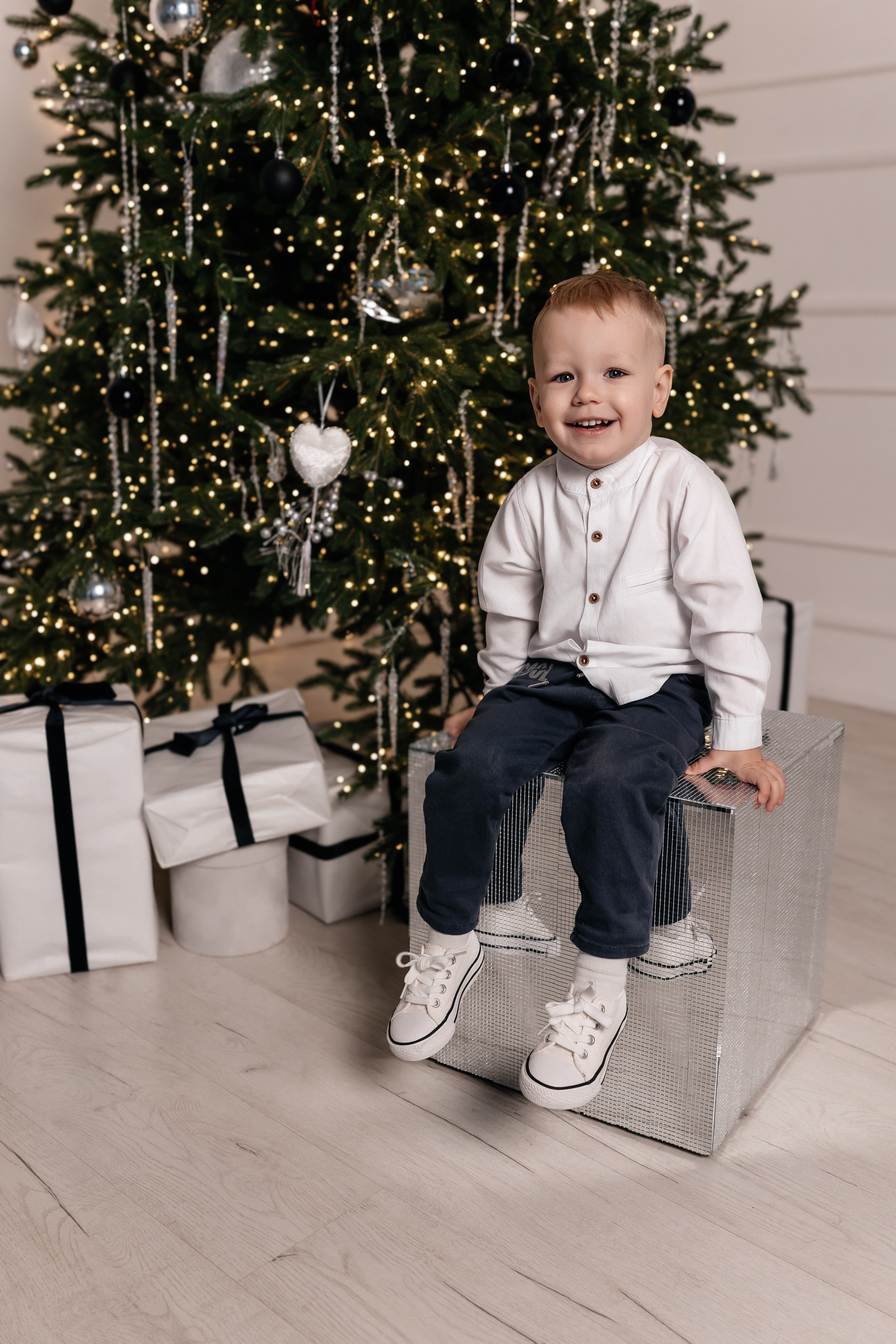 Новогодняя. Семейный фотограф Минск Усова Ольга