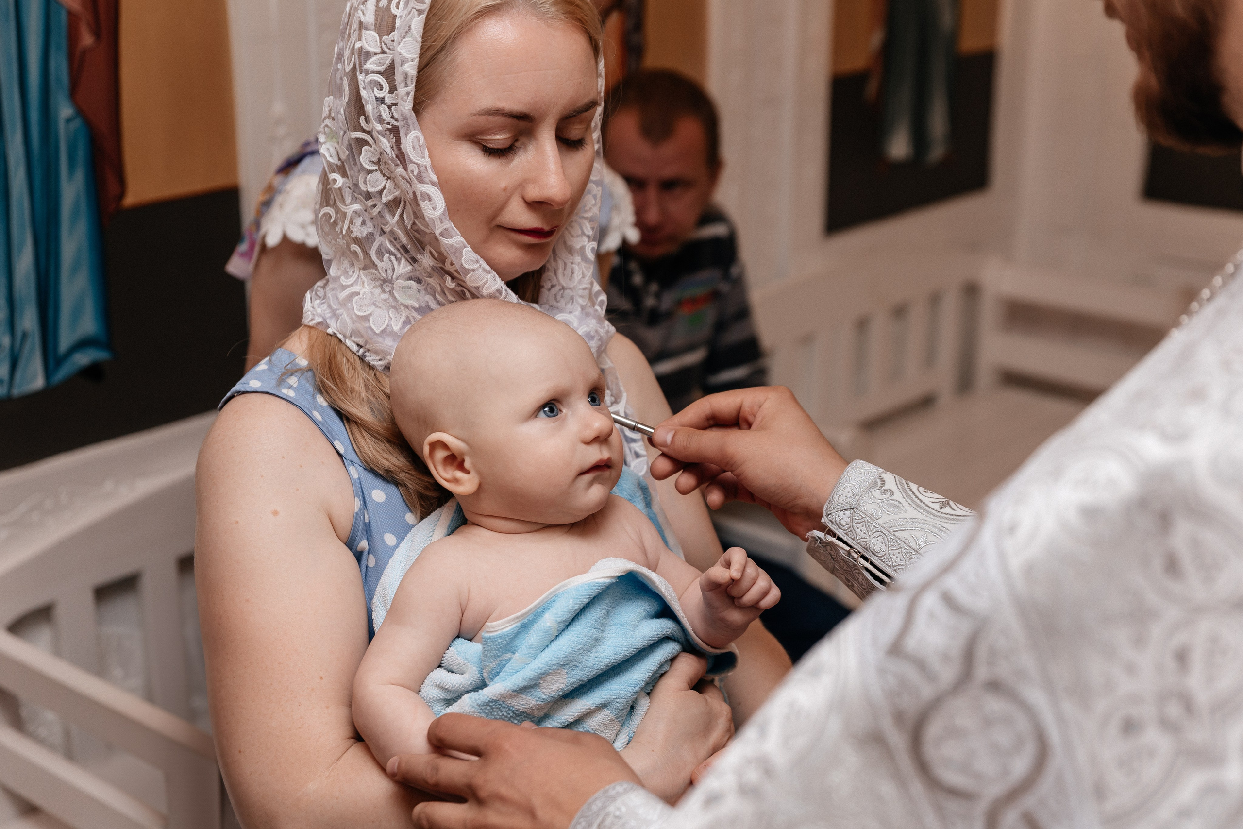 Крещение Варвары. Семейный фотограф Минск Усова Ольга
