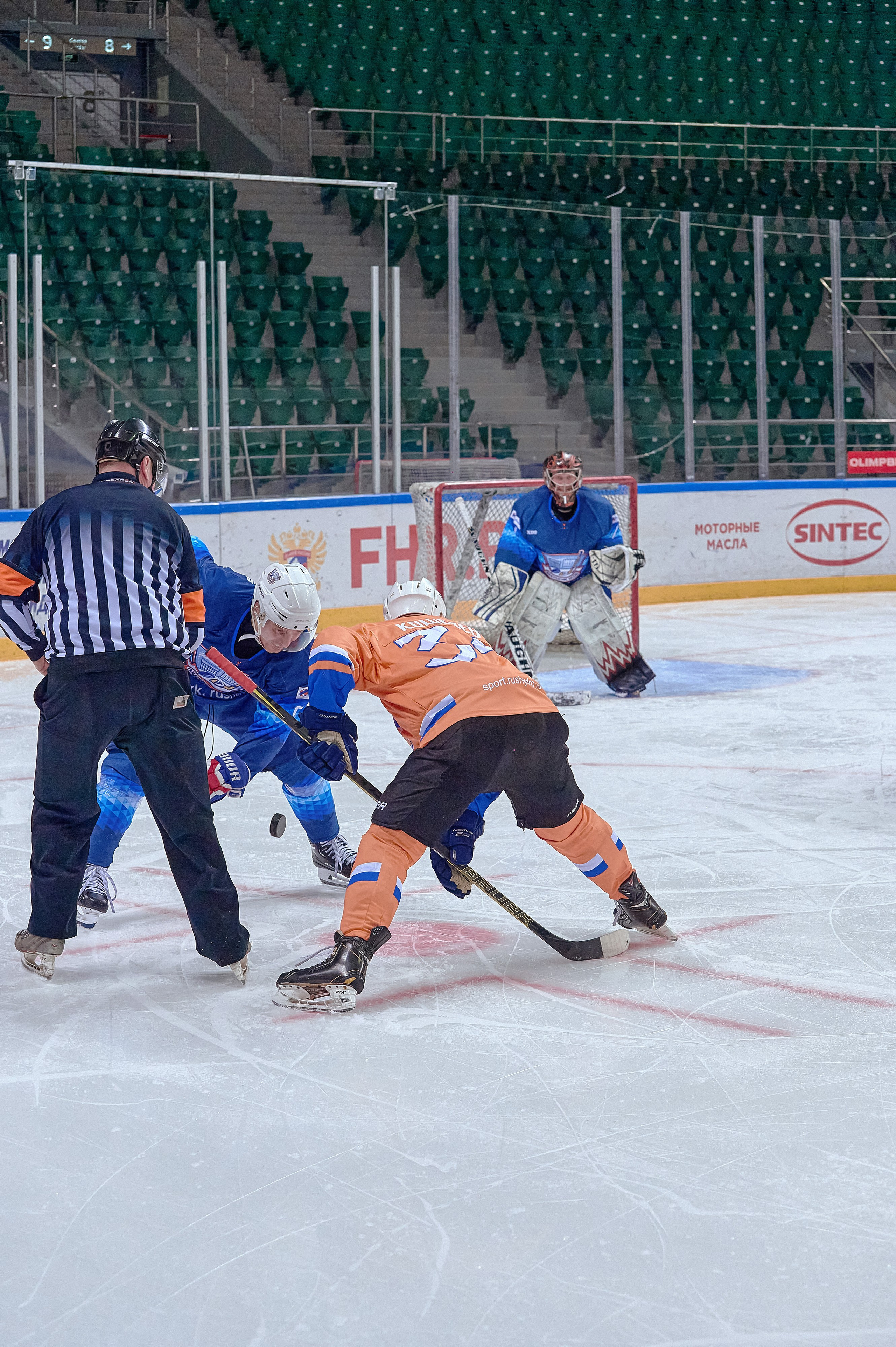 Платинум Арена — Хоккей — РусГидро. Фотограф Яковлев Роман — Красноярск