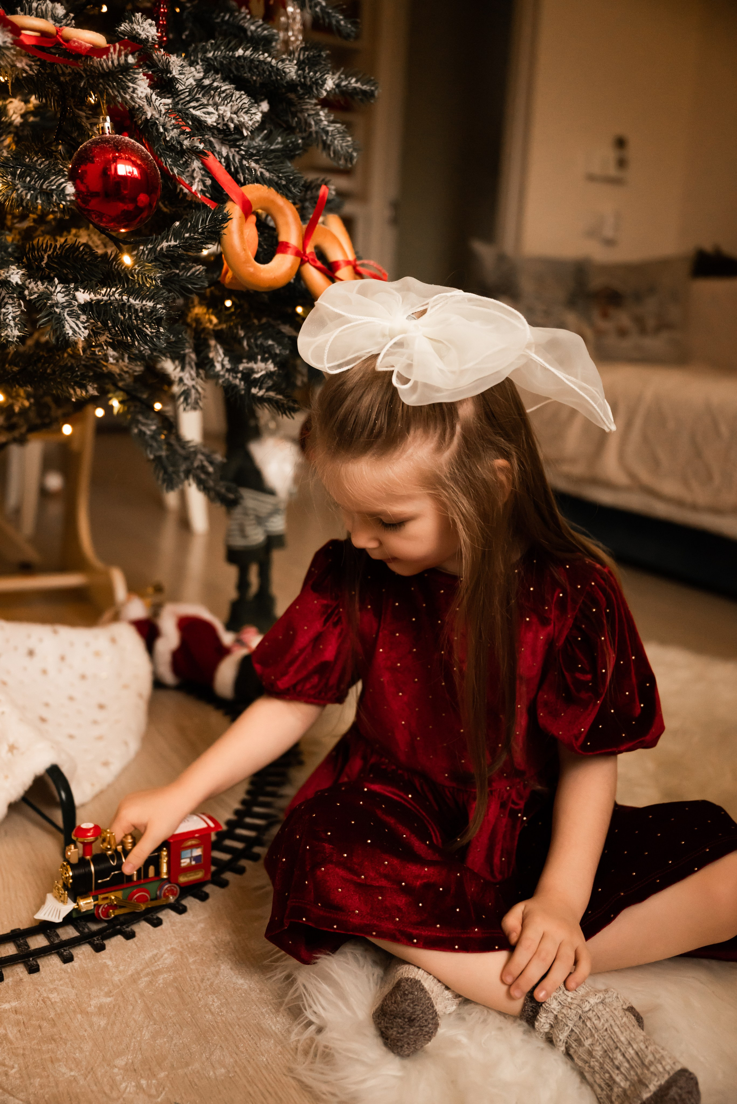 Новогодняя история Варвары. Фотограф Ксения Огородова портфолио