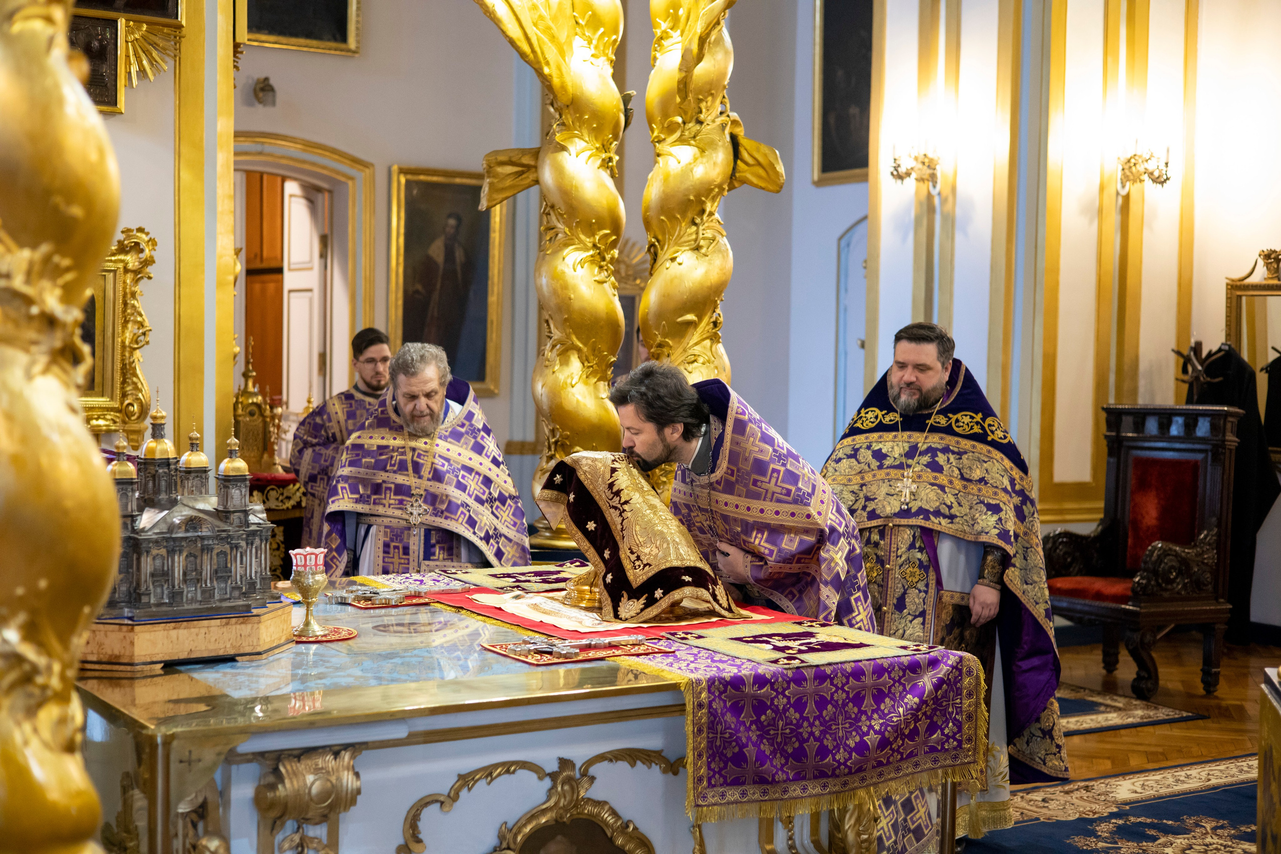 ЗАГОВЕНЬЕ НА ВЕЛИКИЙ ПОСТ. ПРОЩЕНОЕ ВОСКРЕСЕНЬЕ. НИКОЛО-БОГОЯВЛЕНСКИЙ МОРСКОЙ СОБОР