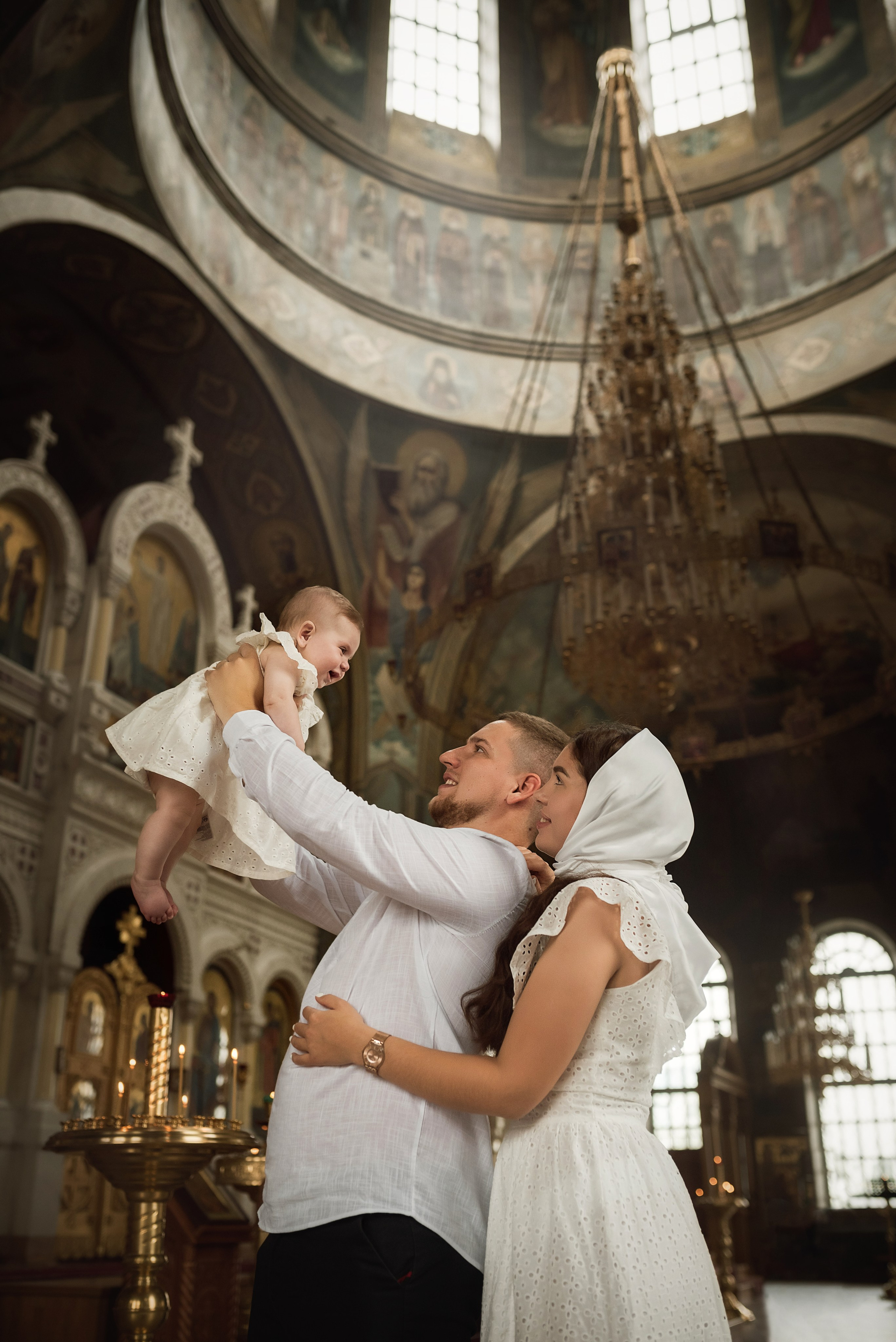 Крещение Марии Храм Преполовения Пятидесятницы. Семейный фотограф в Ростове-на-Дону Татьяна Литвинова