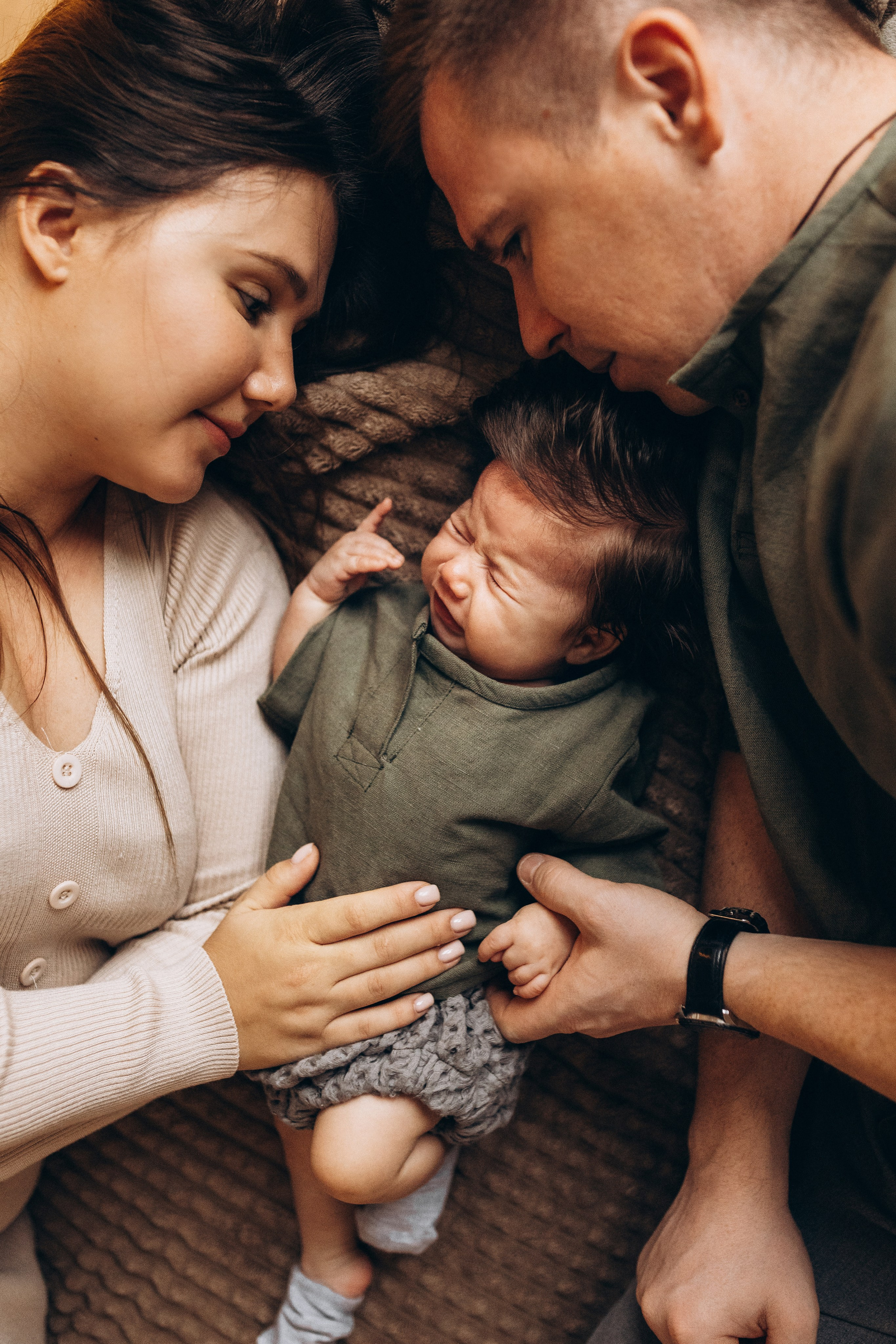 Семейная новогодняя фотосессия дома Самара. Семейный фотограф в Самаре Елена Ефимова