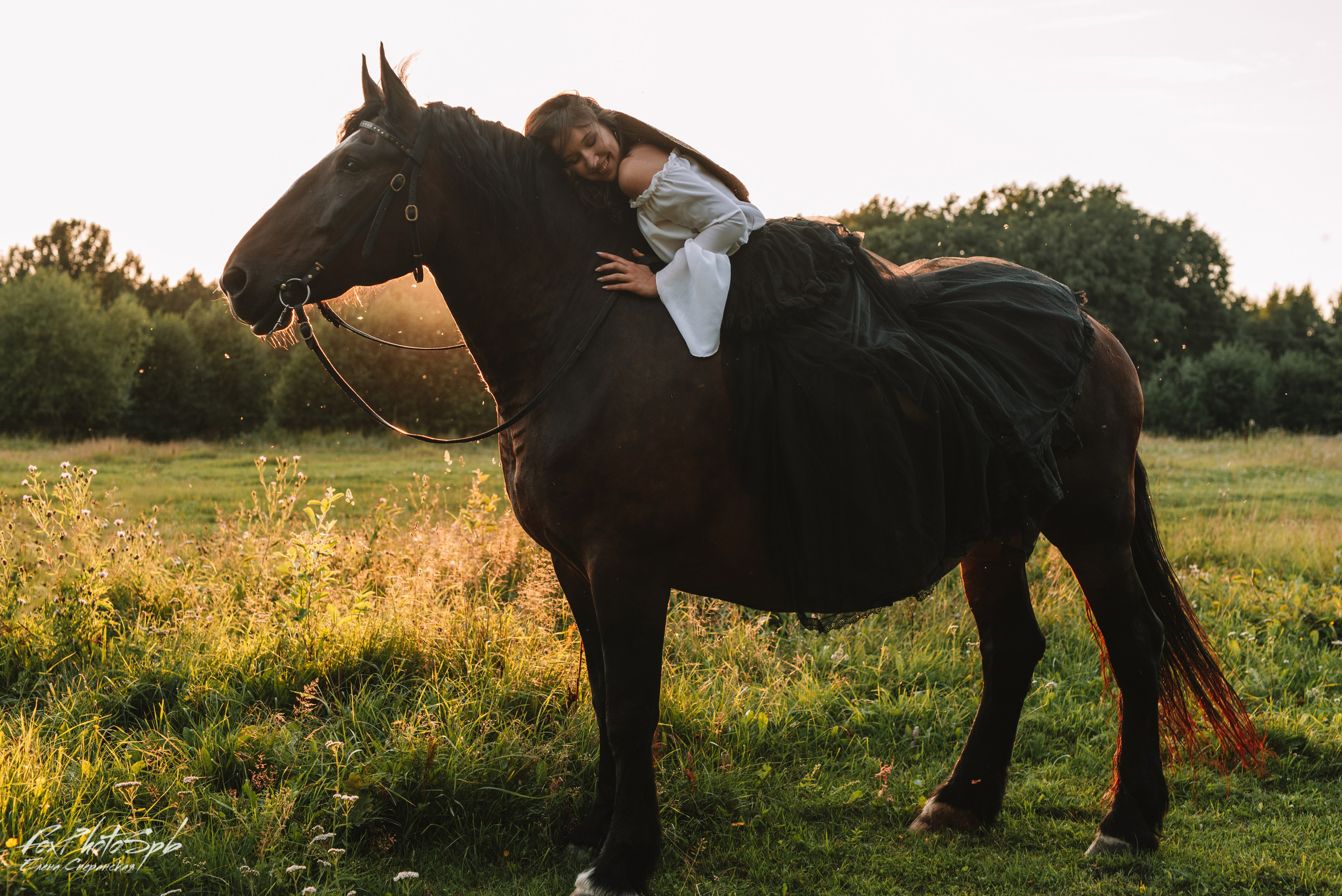 С лошадками. Фотограф в Санкт-Петербурге и Ленинградской области