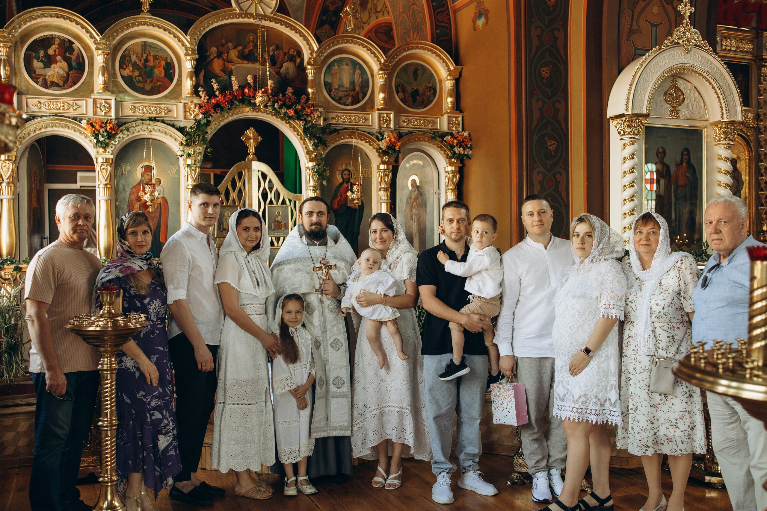 Двойное крещение Анны и Саши. Самый теплый фотограф в Краснодаре Рябоконь Ксения