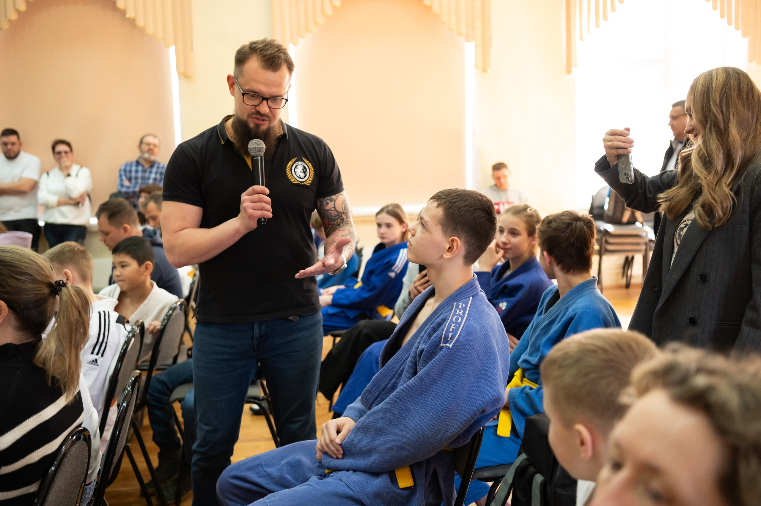 Спортивные соревнования по Дзюдо. Детский и семейный фотограф г. Москва Оксана Катаджи