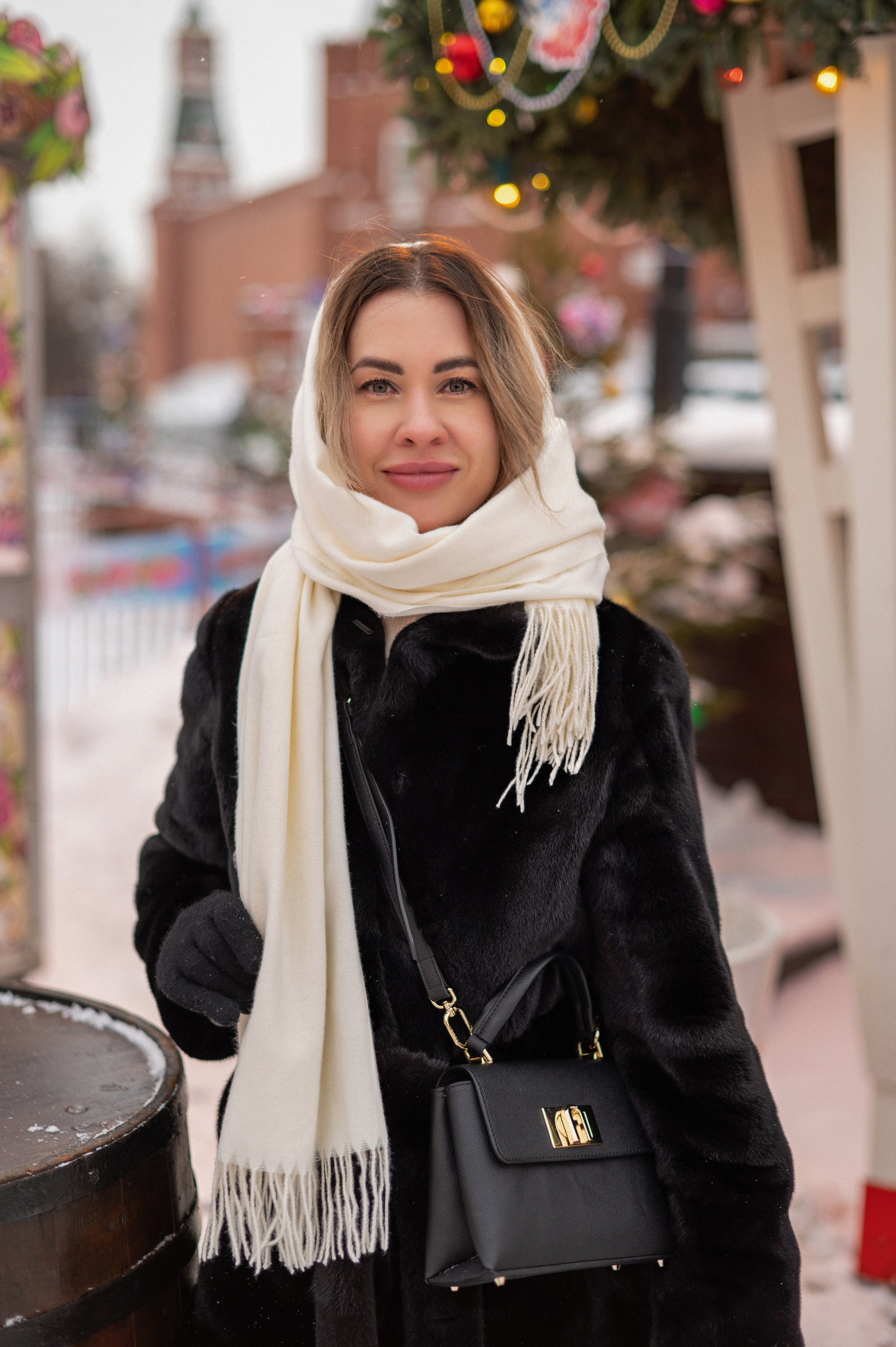 Новогодний Гум Каток. Детский и семейный фотограф г. Москва Оксана Катаджи