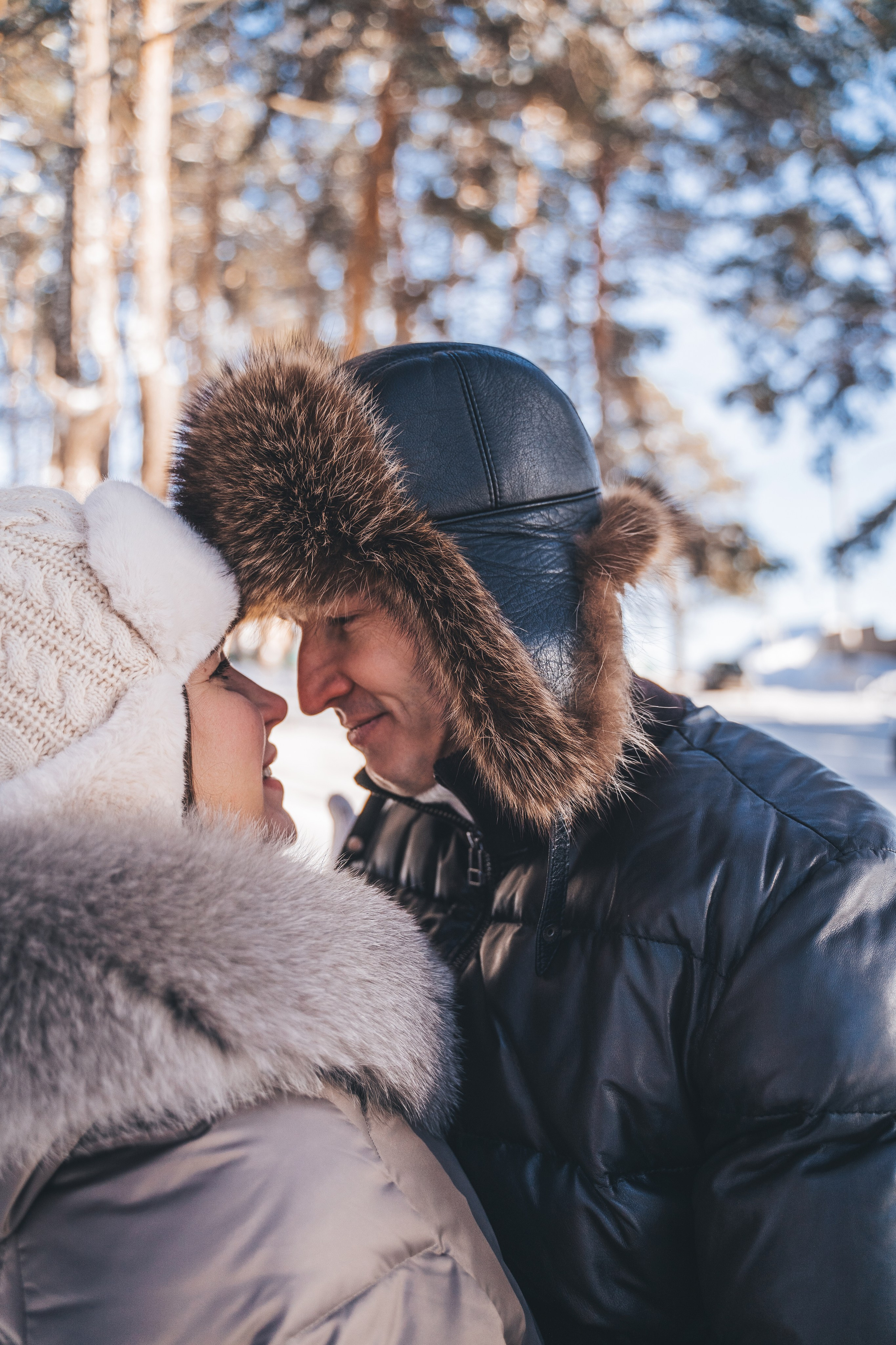 Зимняя lovestory для Витали и Оли. Фотограф в Самаре Екатерина Кроз