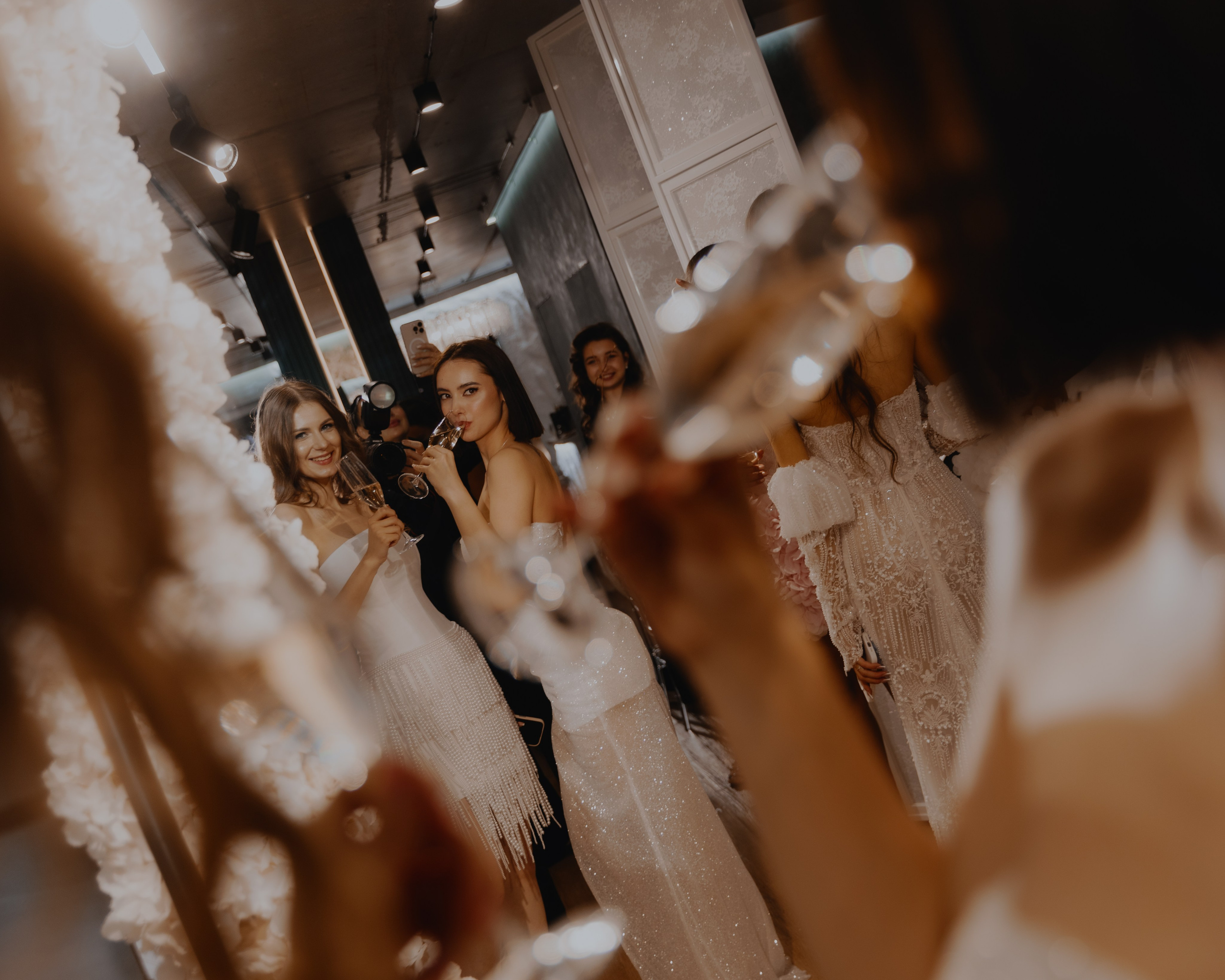 Открытие свадебного салона VISHA. Свадебные фотографы в Гомеле и Минске Сергей и Анастасия Фещенок