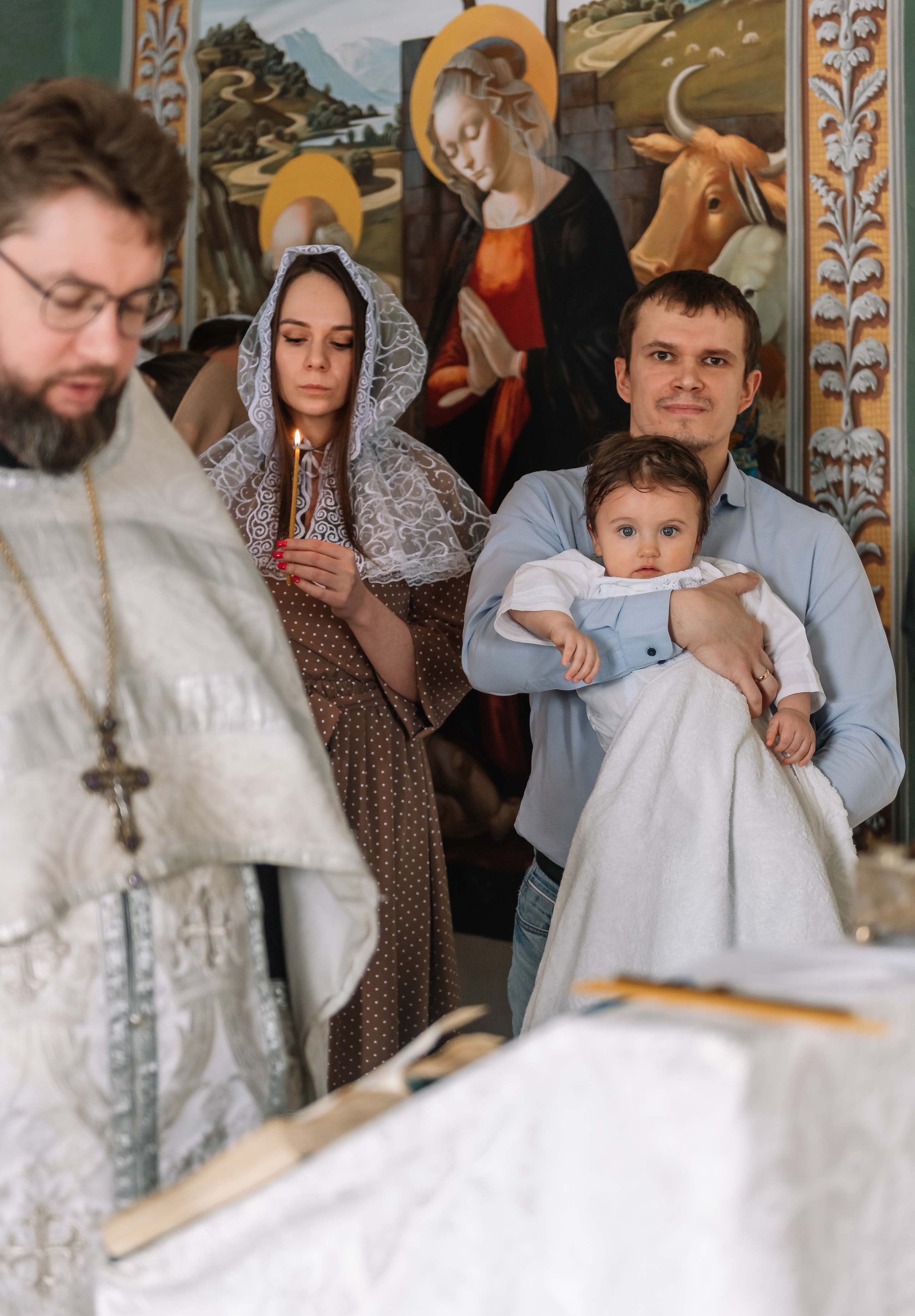 Крещение Александра. Свадебный фотограф в Санкт-Петербурге