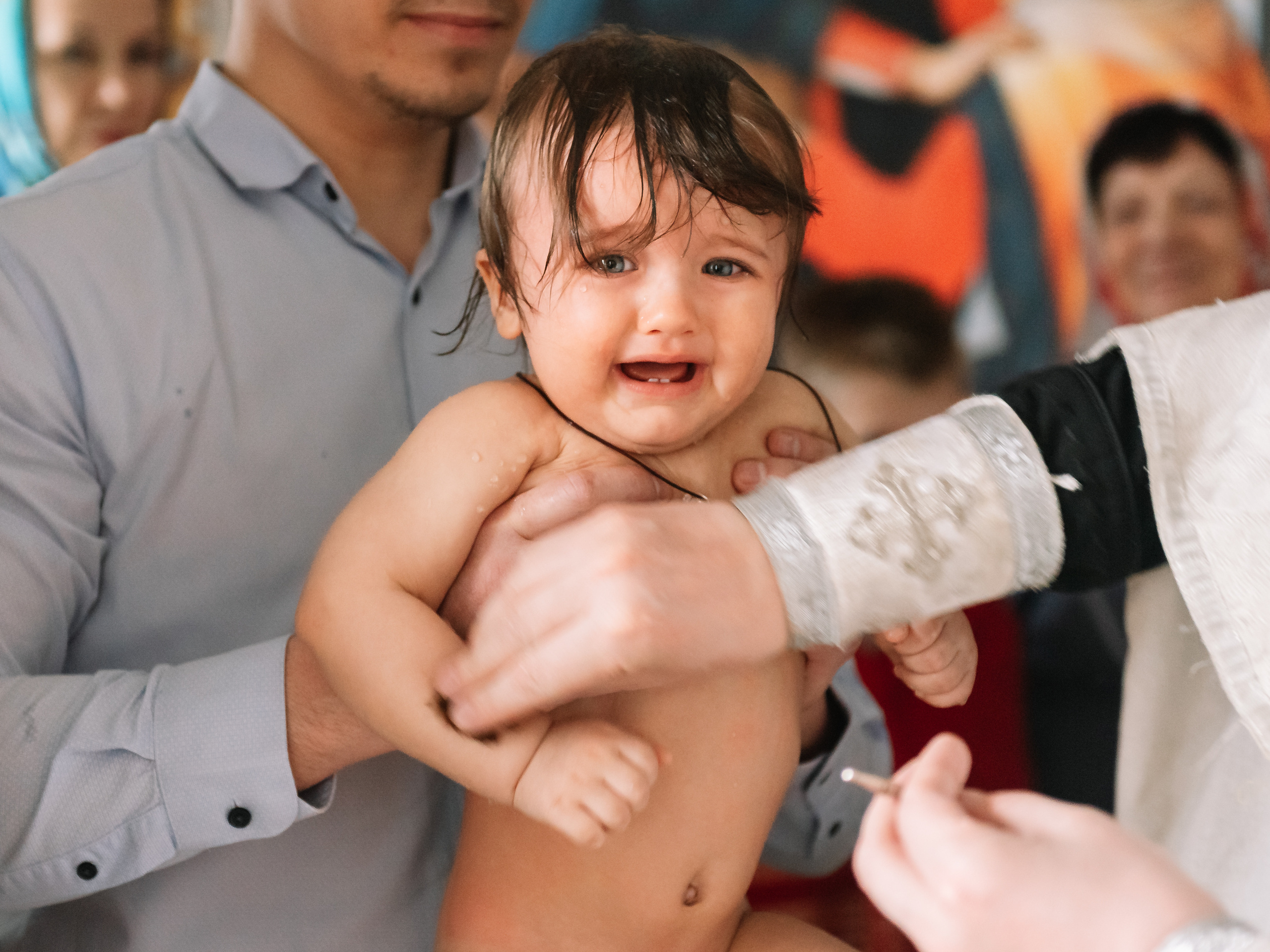 Крещение Александра. Свадебный фотограф в Санкт-Петербурге