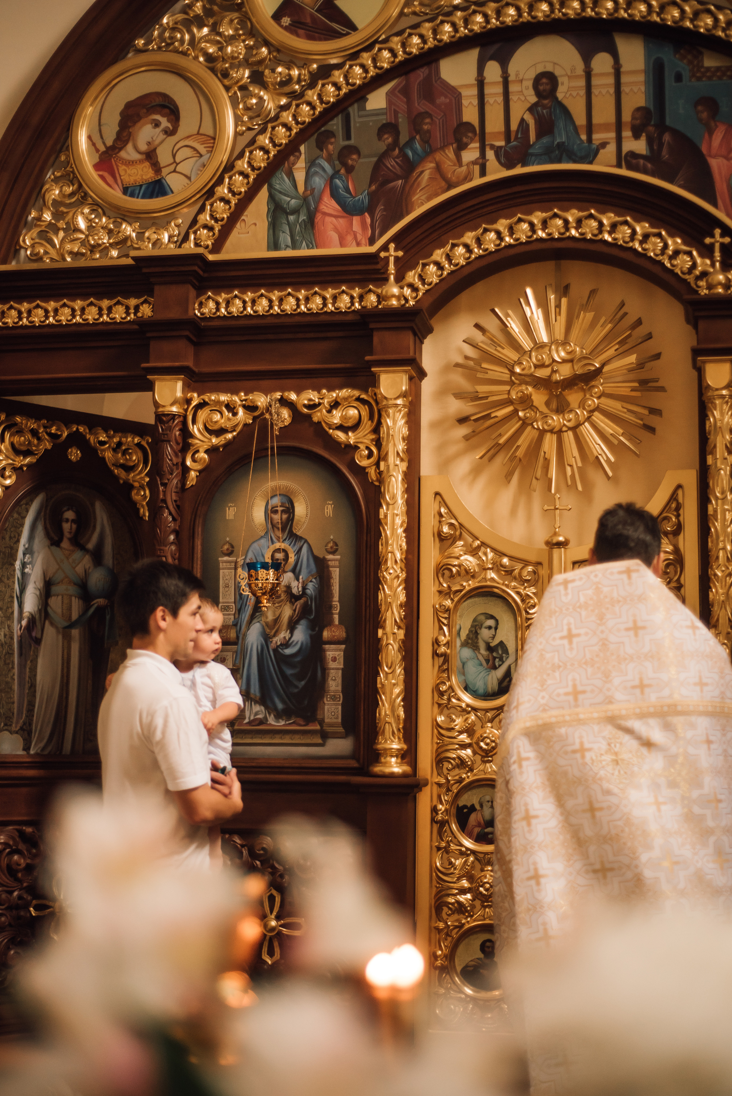 Крещение Александра. Свадебный фотограф в Санкт-Петербурге