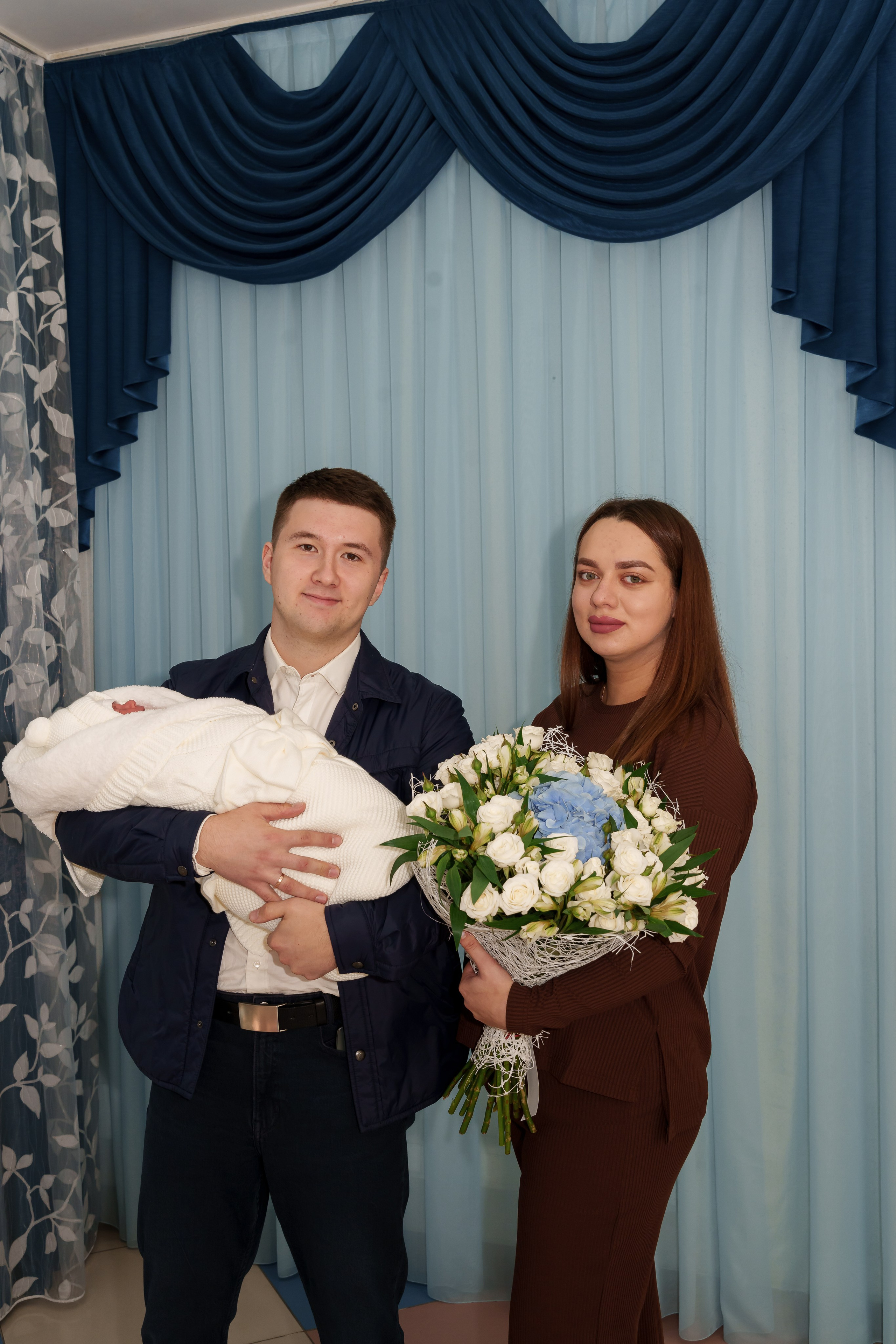 Фотосессия на выписку из роддома