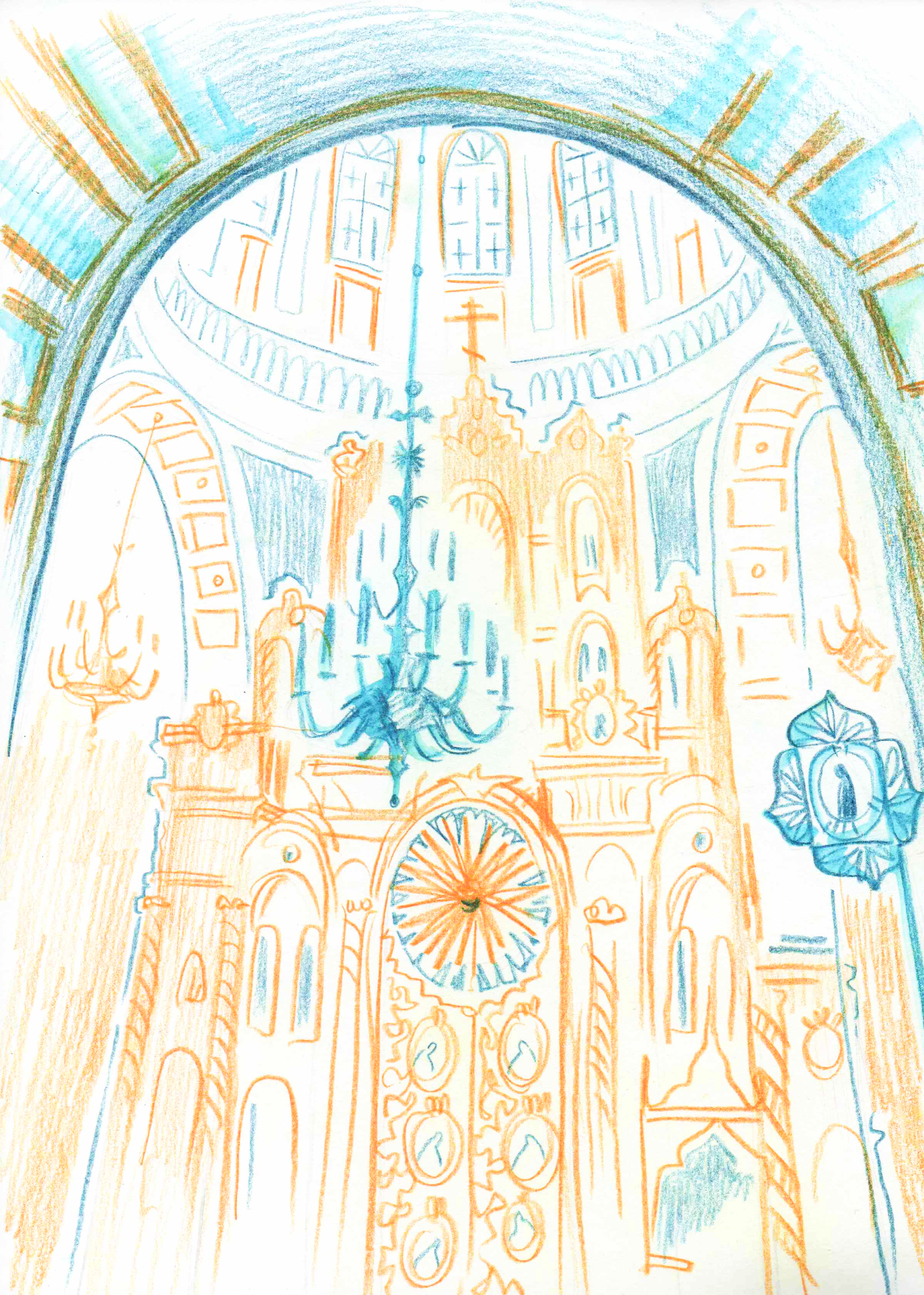 Графика — архитектура. Динара Байгельдина — Графический дизайнер и художник-иллюстратор