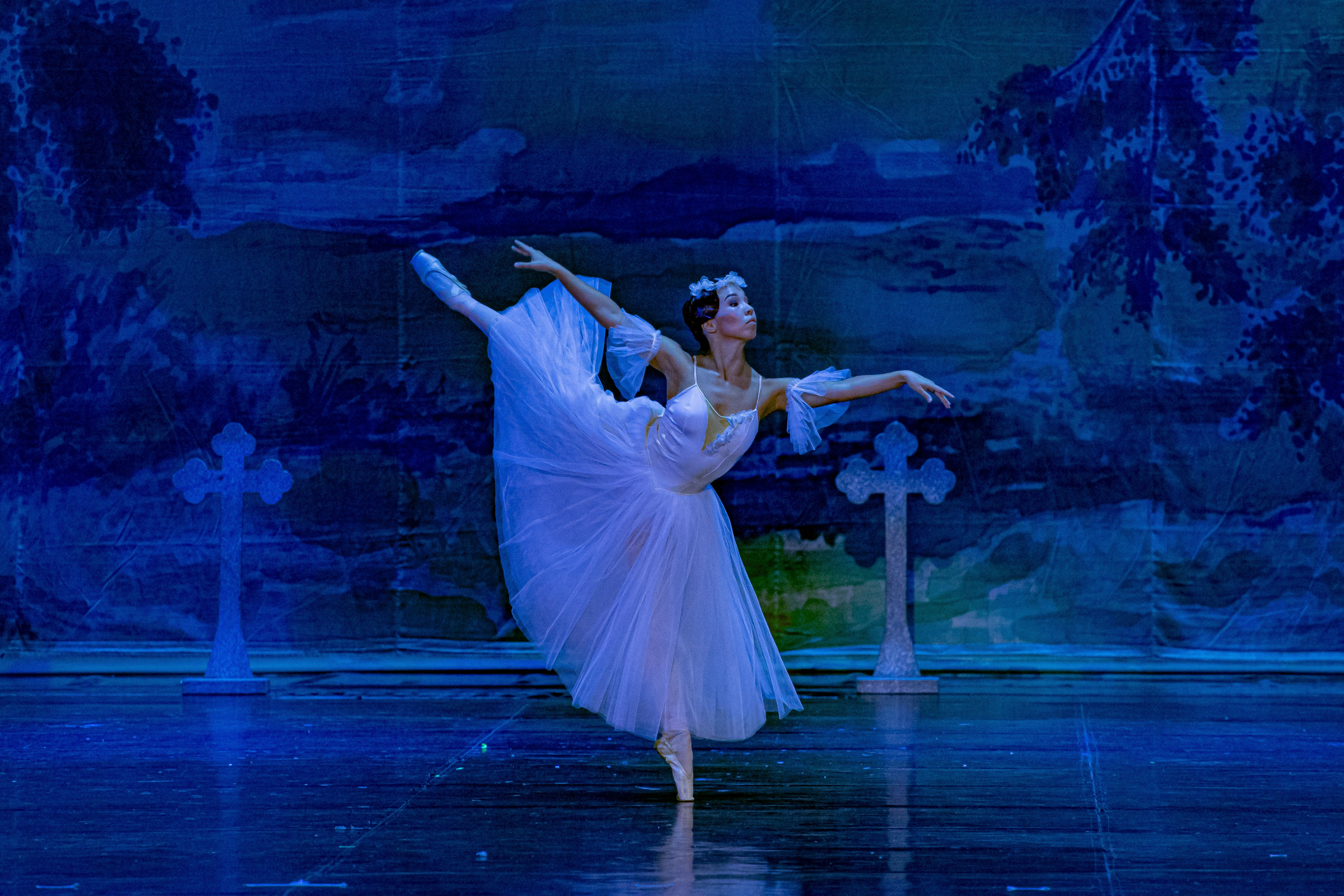 Жизель балет Марийского театра оперы и балета на сцене Зимнего театра. Фотограф в Сочи Юрий Шептаев