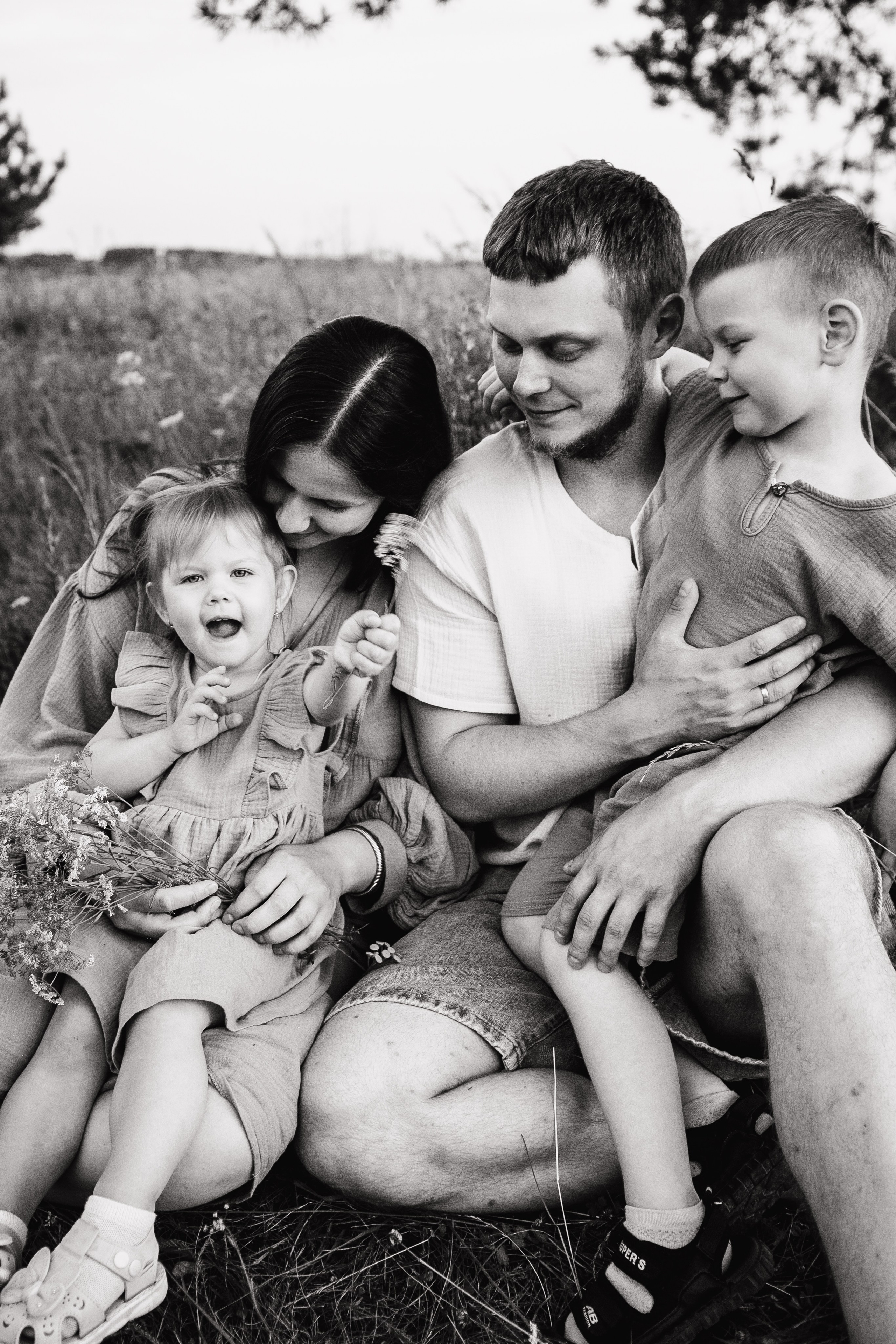 Никита, Настя, Добрыня и Злата. Свадебный и семейный фотограф Иваново Елена Угодина