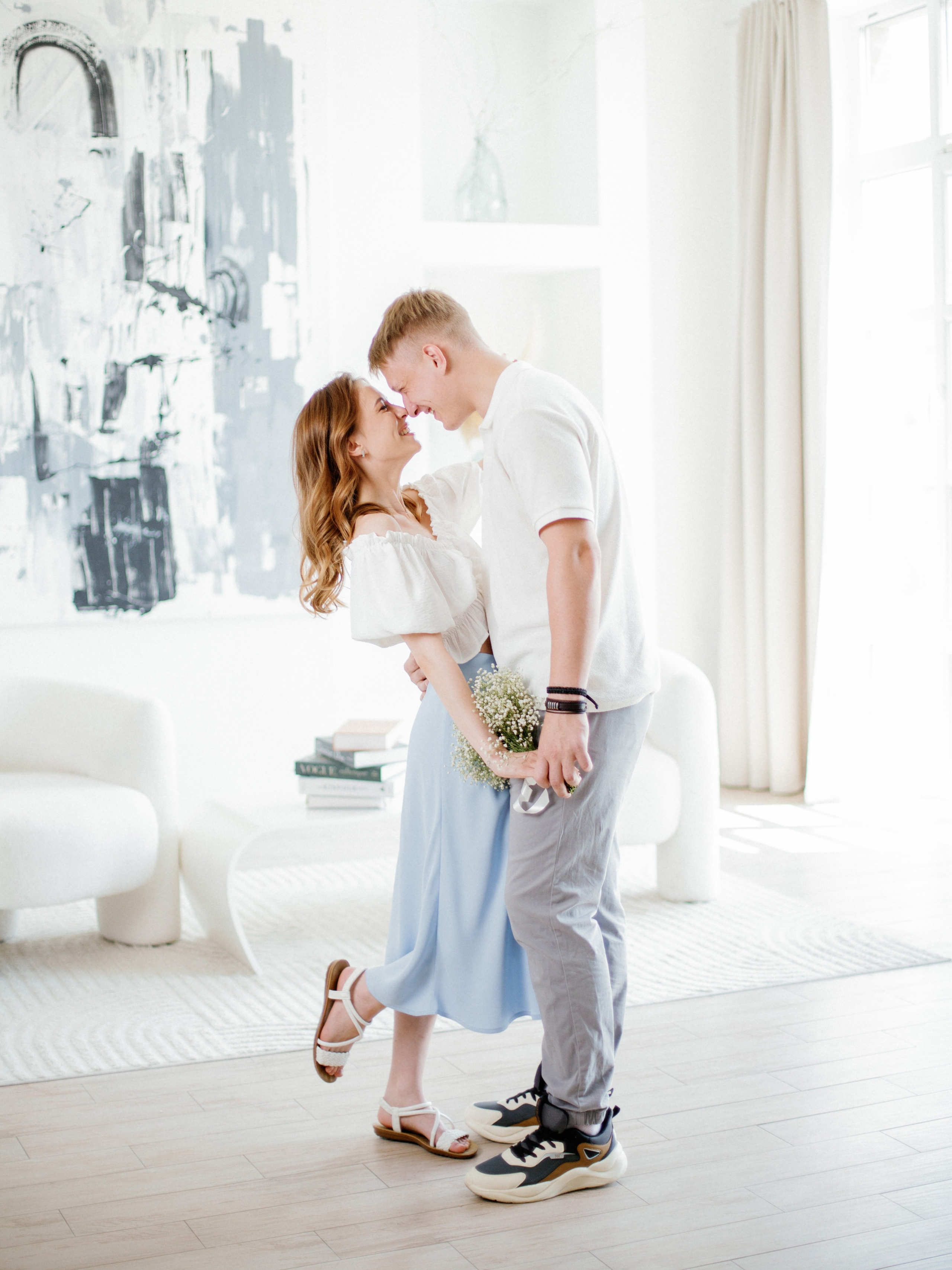 Фотосессия Лав Стори в студии в Ростове