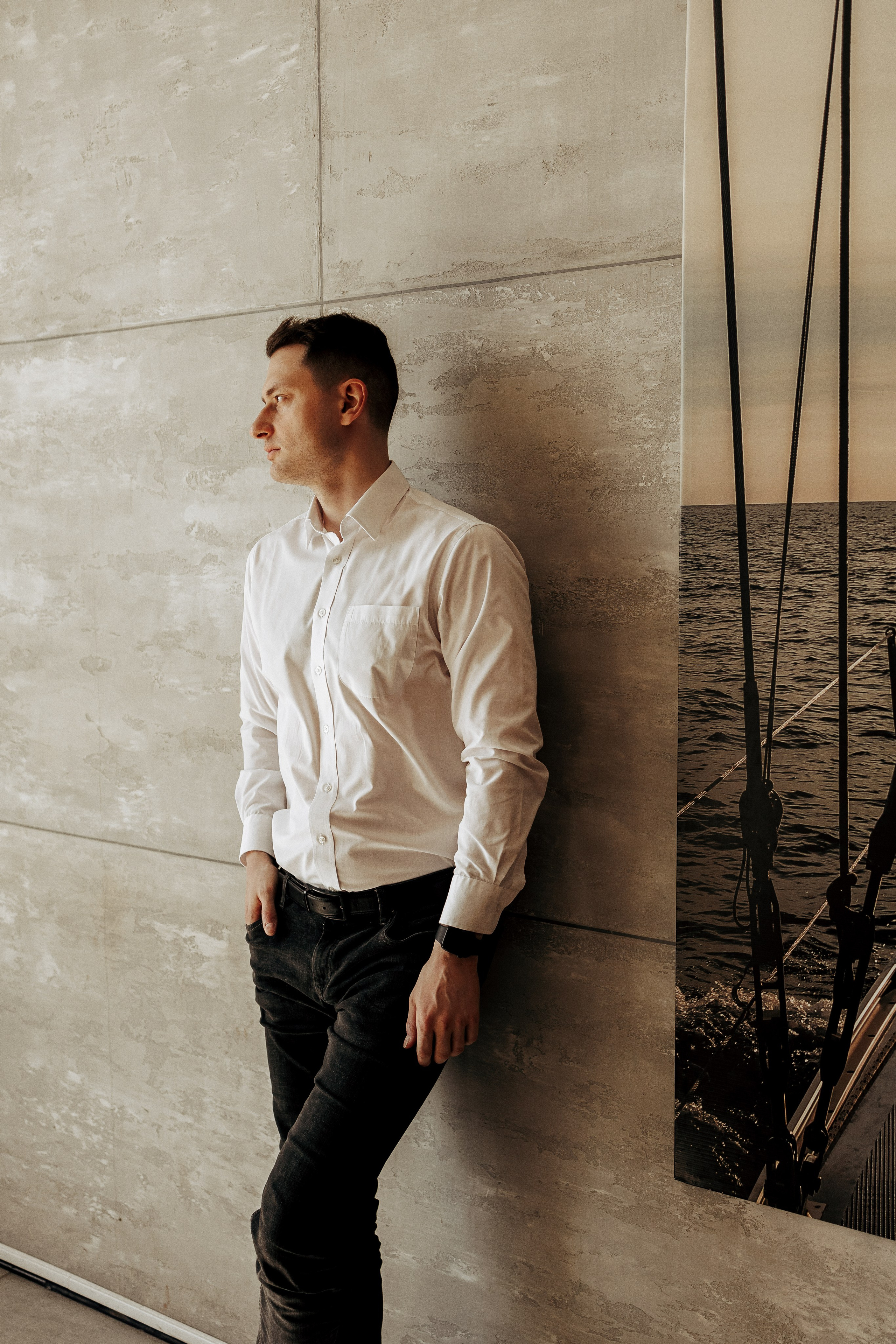 Мужской портрет для души и для бизнеса. Профессиональный фотограф в Санкт-Петербурге Александр Волосенцев