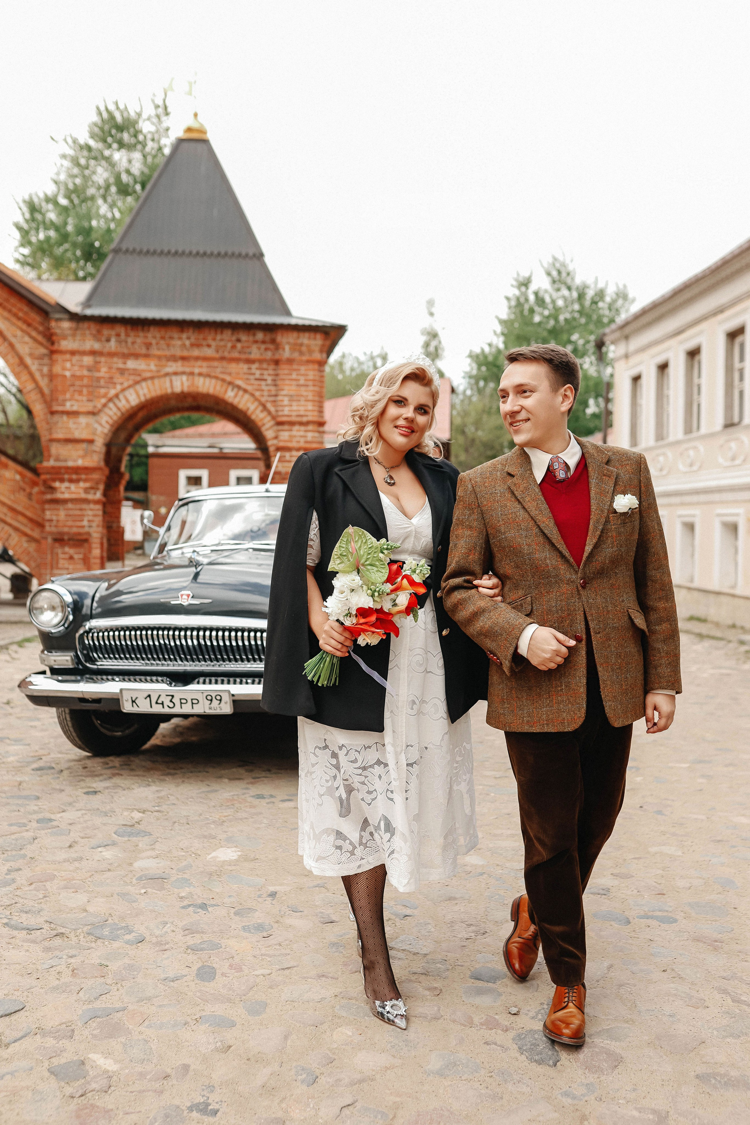 Свадебная фотосессия в стиле ретро. Свадебный и семейный фотограф в Москве