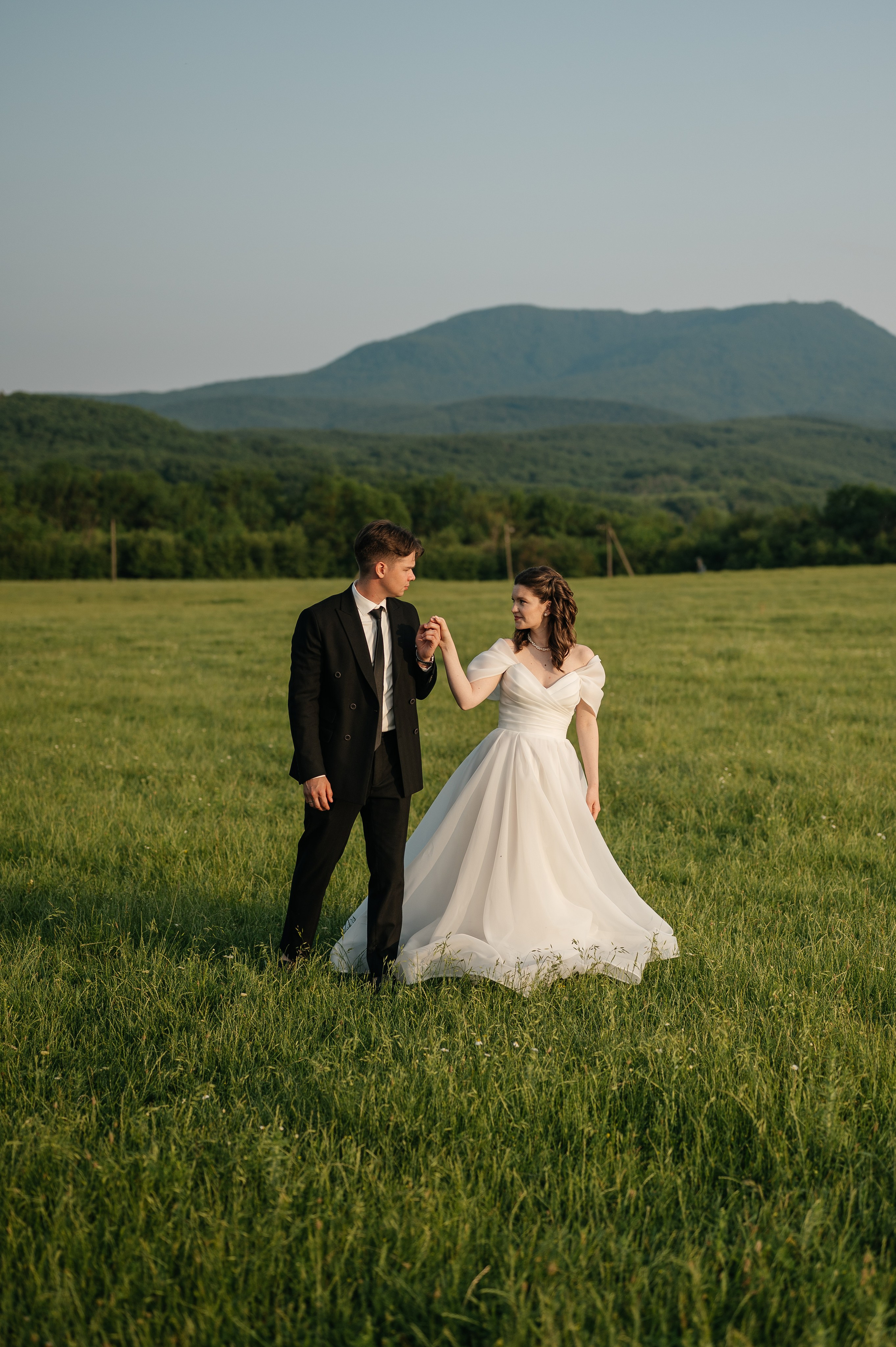 Свадебная съёмка в горах. Свадебный и семейный фотограф в Краснодаре Алина Мельник