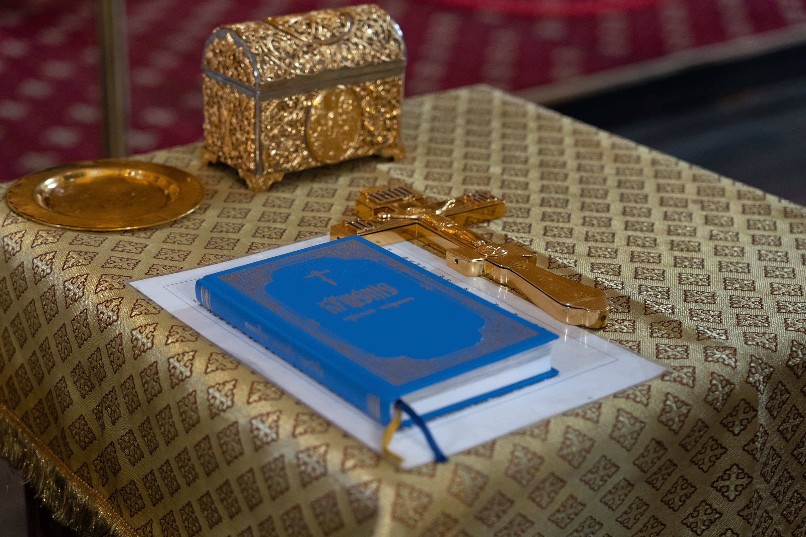 Крестины Майи в Старочеркасском Воскресенском войсковом соборе