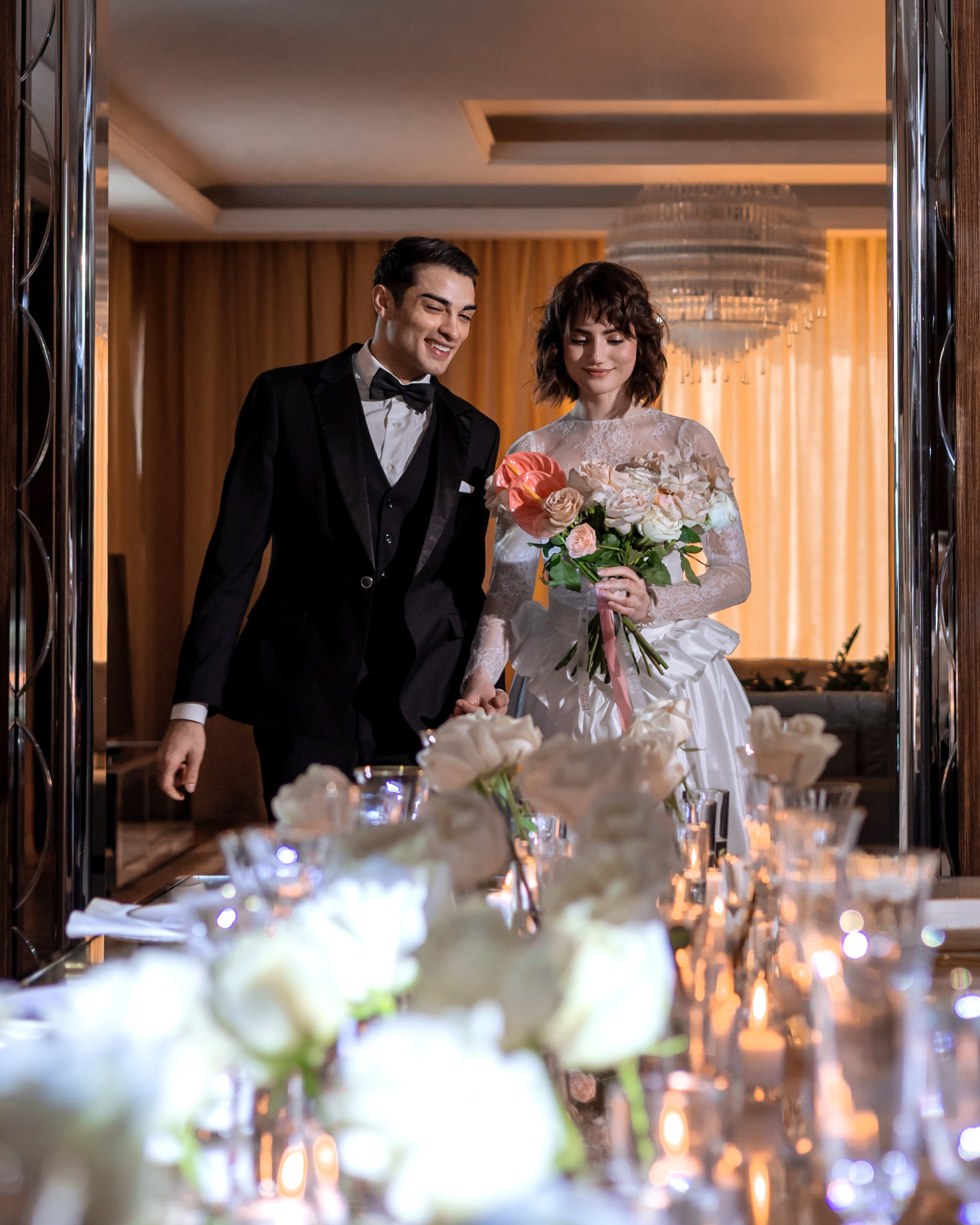 Даниэль и Елизавета. Свадебный камерный ужин. Семейный и свадебный фотограф в Москве и области EVGENIA SAVI