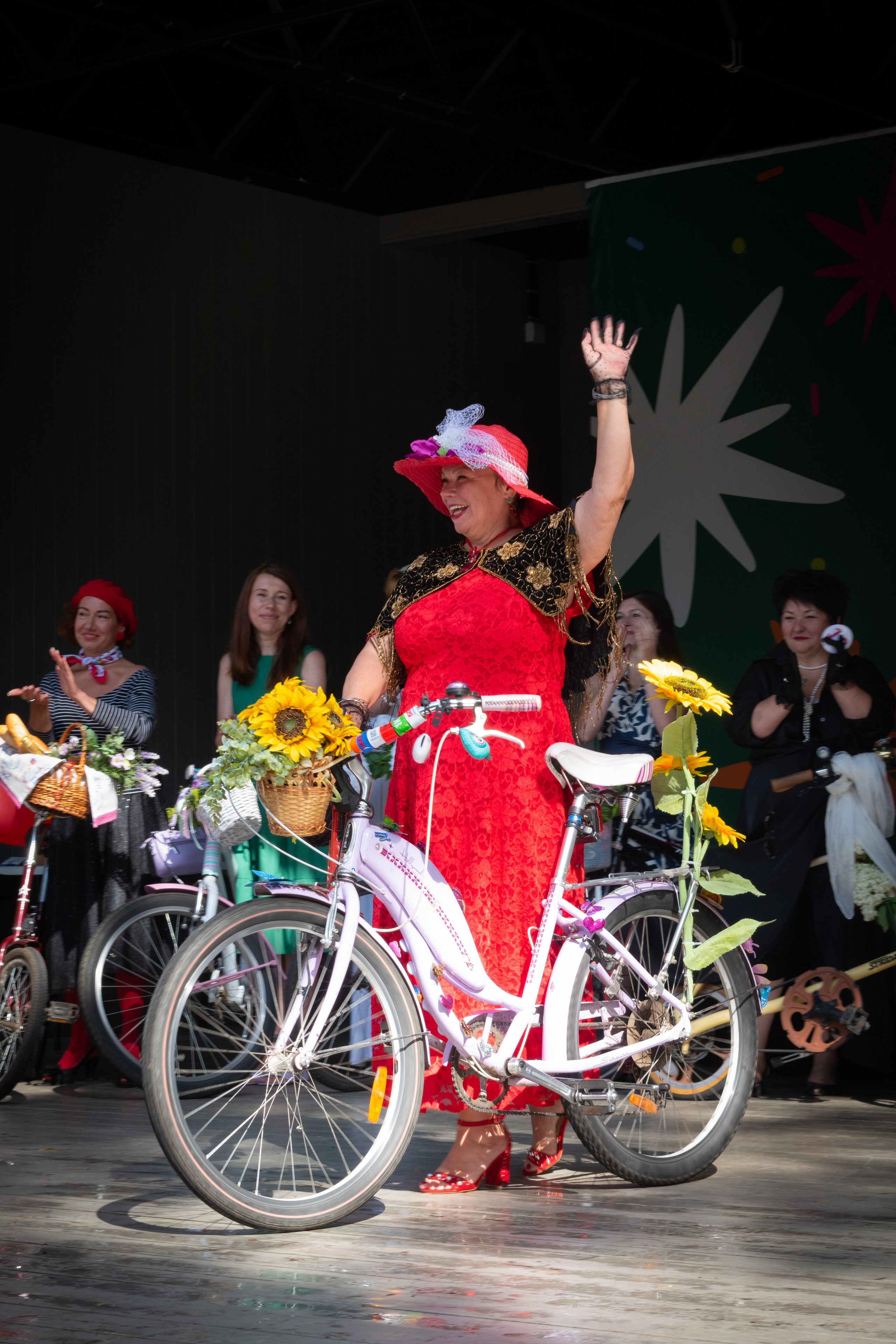 «Леди на велосипеде» — велопробег по г. Жуковскому 2025. Репортажный фотограф Сыбер Мартти