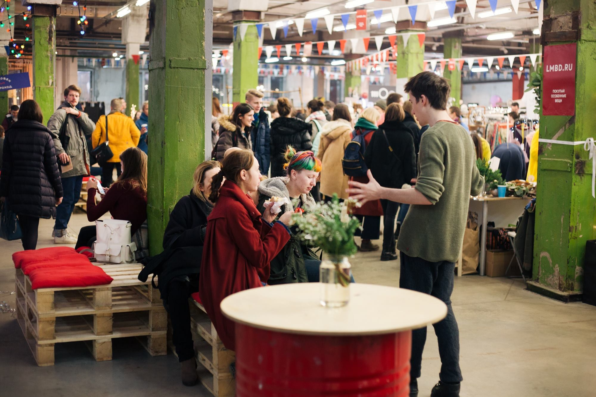 22–24 декабря 2017 на Трехгорной мануфактуре / День 1 / фото Людмила Савельева. Фотоотчеты «Ламбада-маркета»
