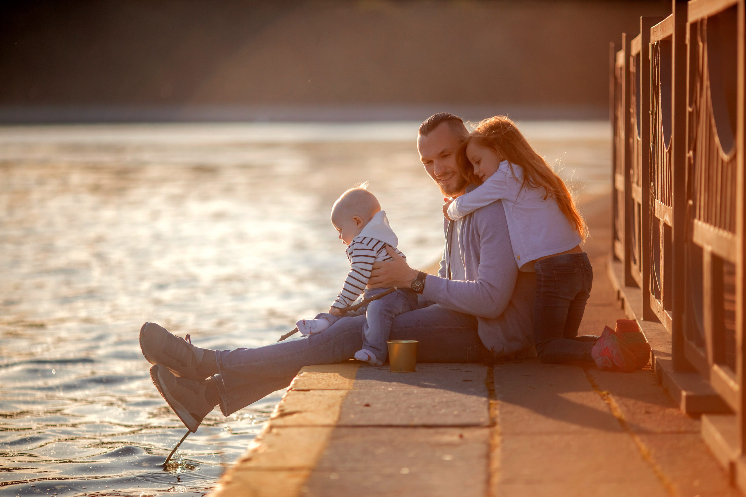 Летом на даче. צלם ואמן ילדים ומשפחה